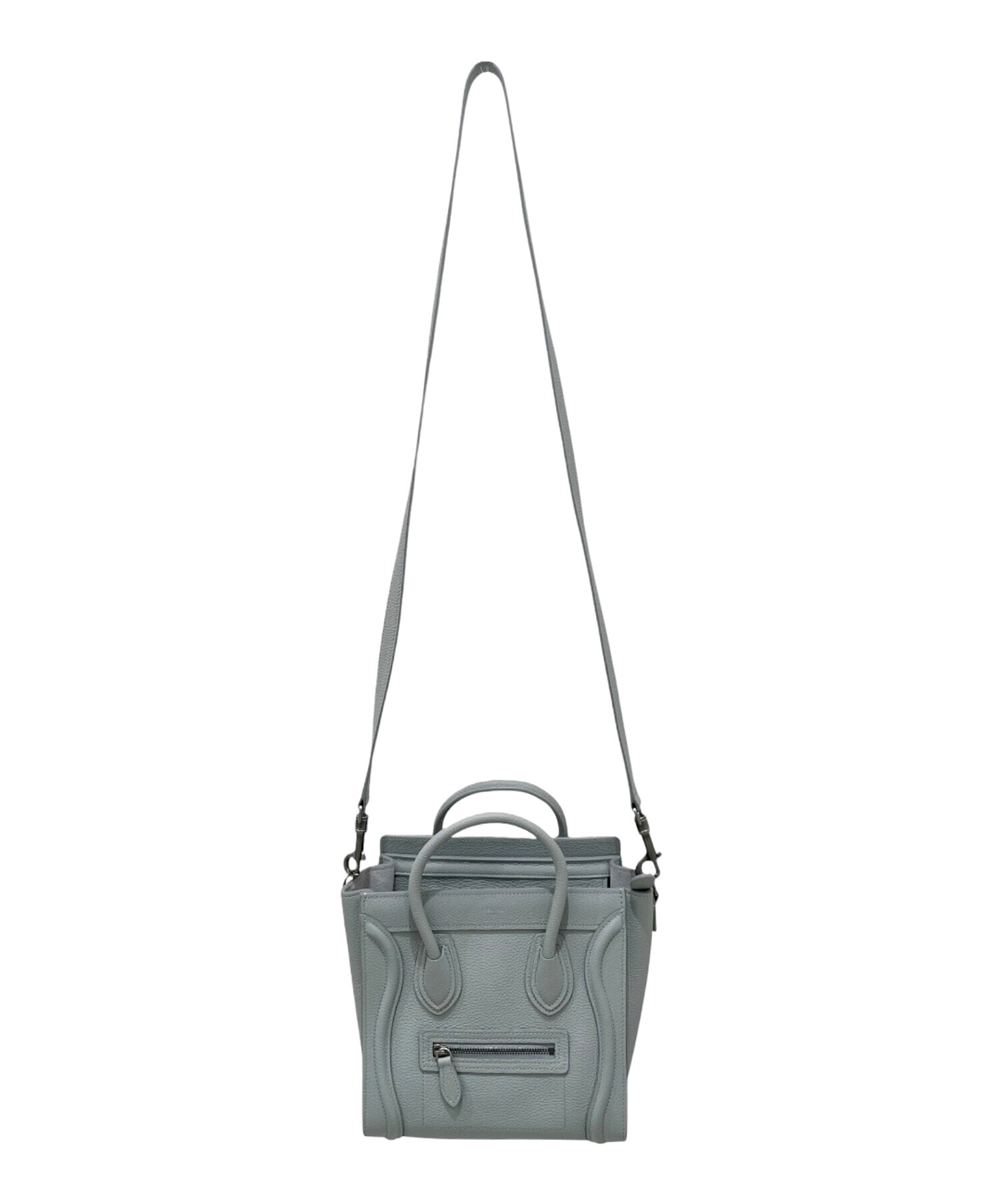 中古・古着通販】CELINE (セリーヌ) ラゲージ ナノ ショルダーバッグ