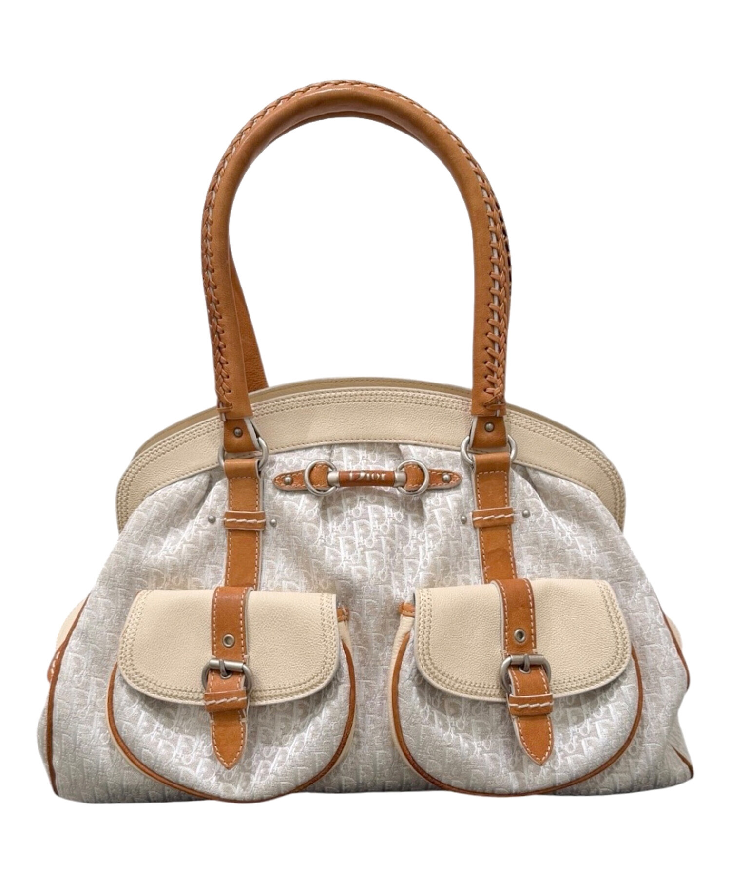 Christian Dior トロッター がま口 中古・古着通販】Christian Dior (クリスチャン ディオール