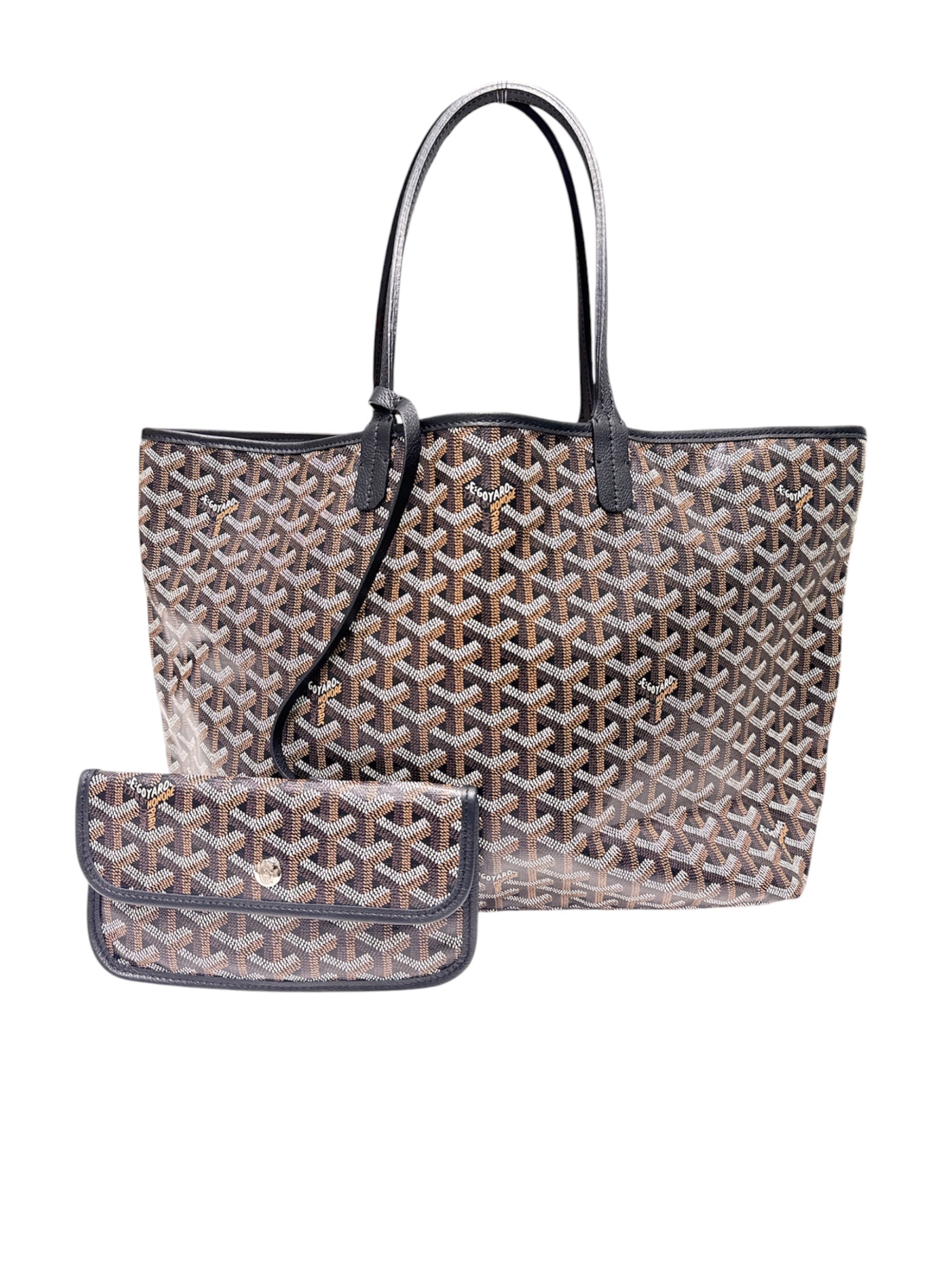 中古・古着通販】GOYARD (ゴヤール) サンルイPM/トートバッグ ブラック