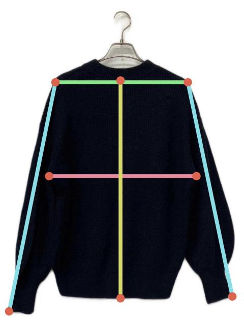 中古・古着通販】JUSGLITTY (ジャスグリッティー) ニット ネイビー