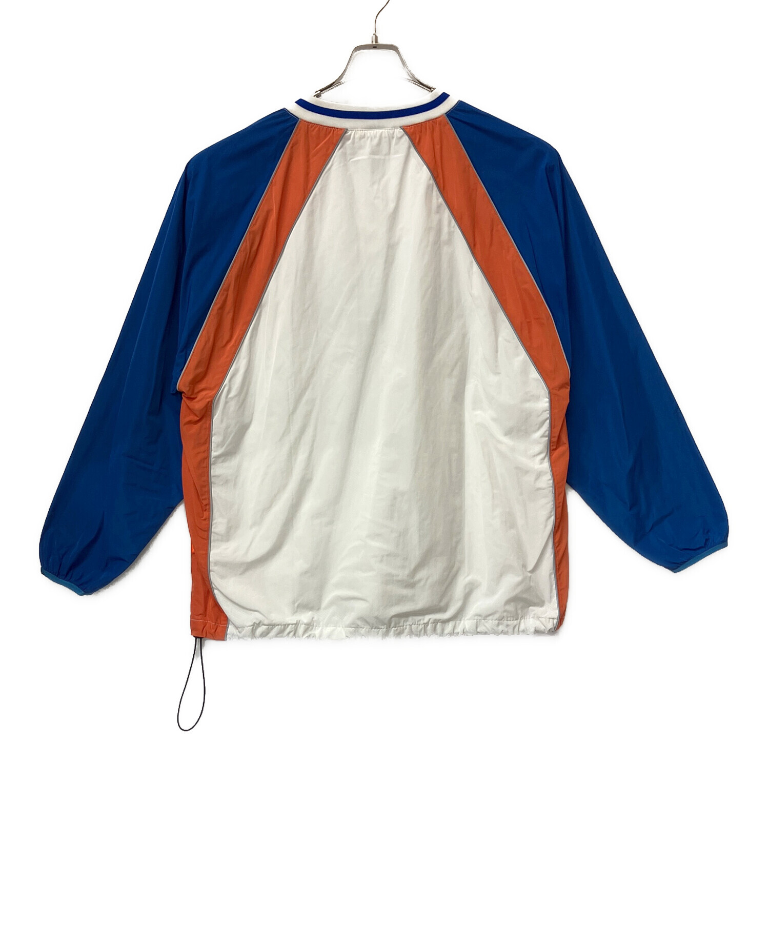 中古・古着通販】KEBOZ (ケボズ) ナイロンジャケット ホワイト×ブルー