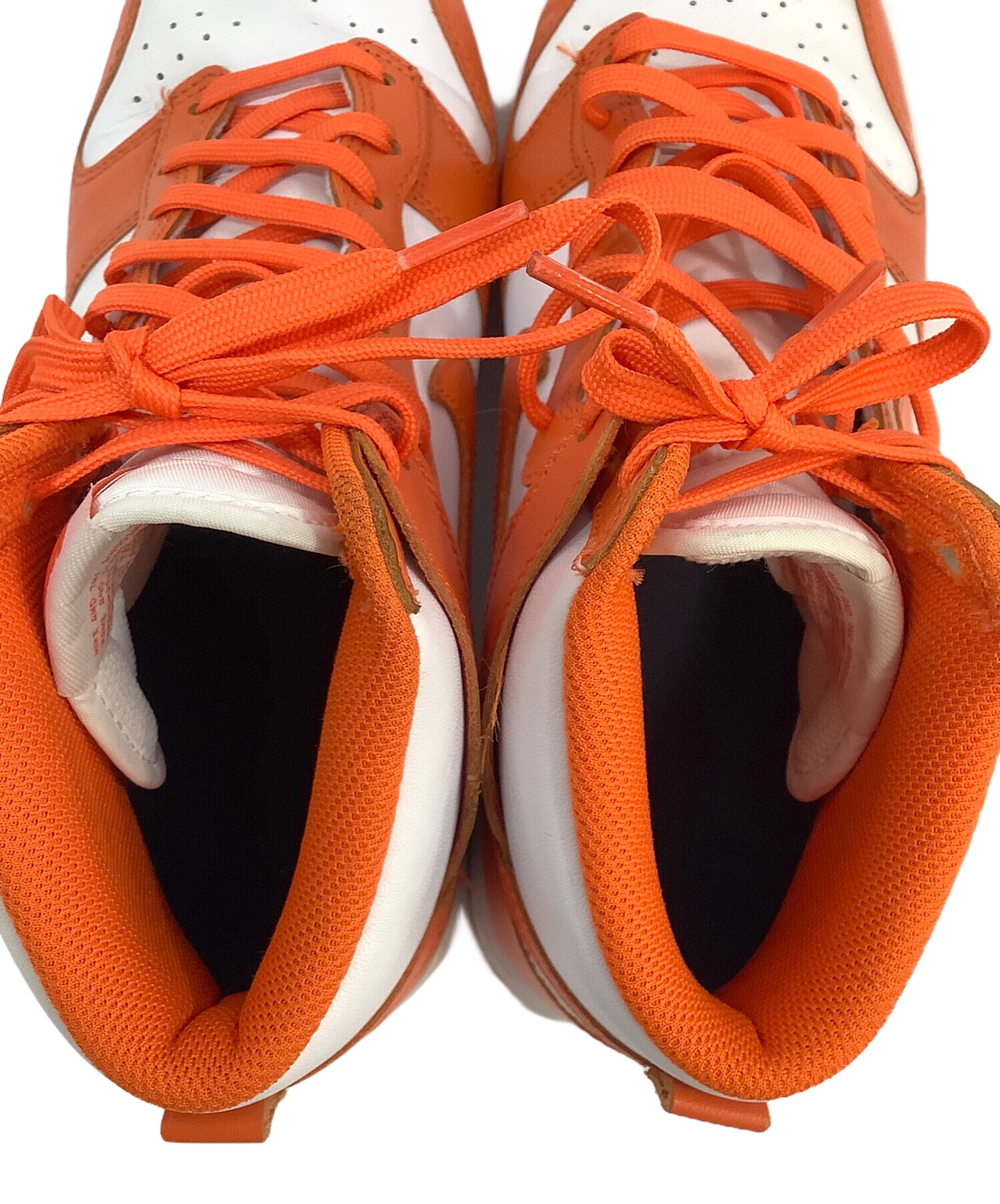 ブックワン Nike ハイカットスニーカー ホワイト/オレンジ ブックワン