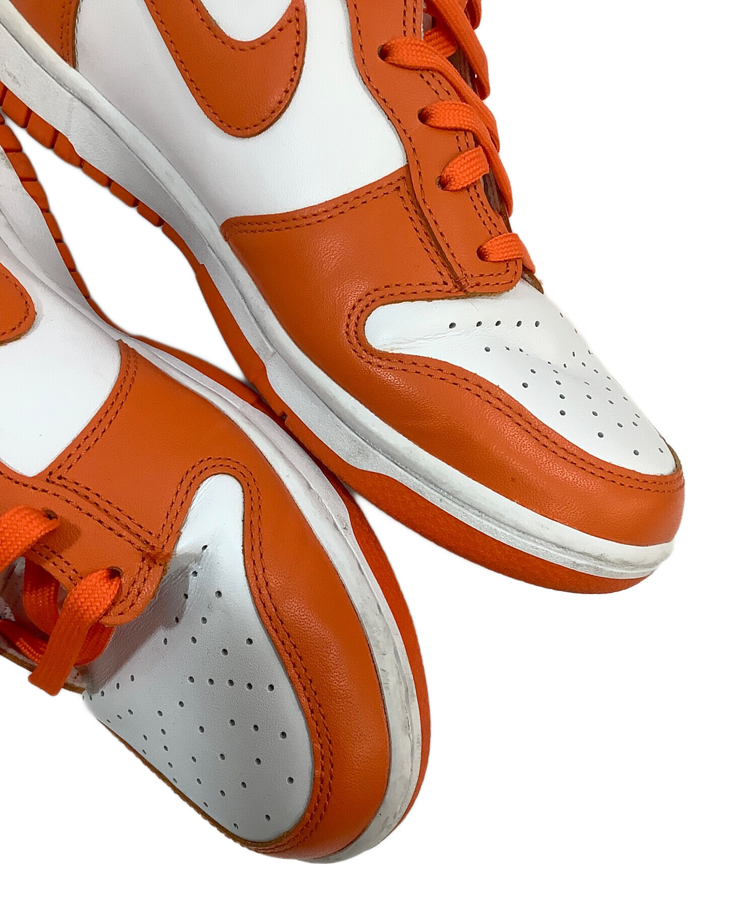 ブックワン　Nike ハイカットスニーカー ホワイト/オレンジ ブックワン Nike ハイカットスニーカー ホワイト/オレンジ ブックワン