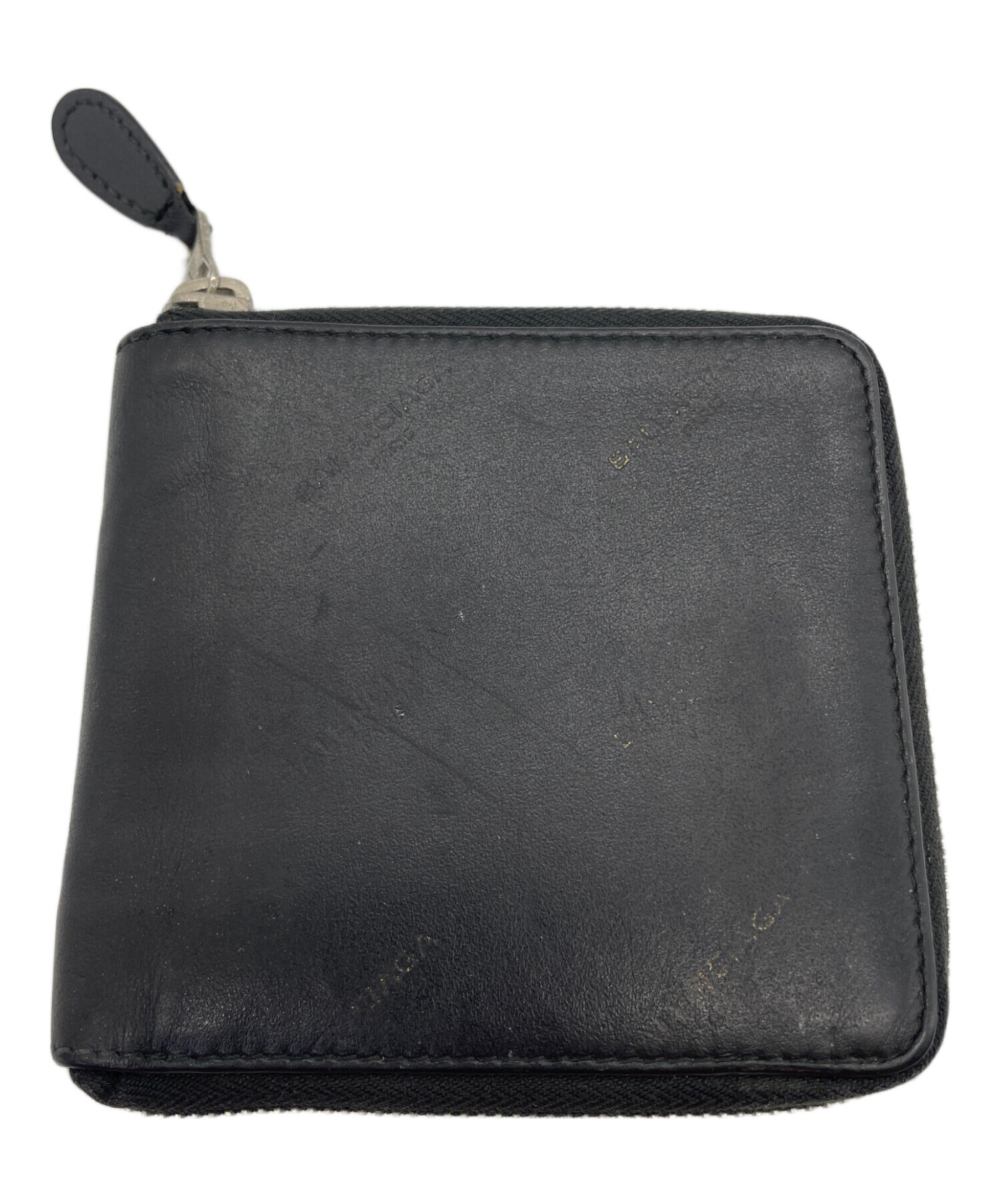 中古・古着通販】BALENCIAGA (バレンシアガ) 2つ折り財布 ブラック
