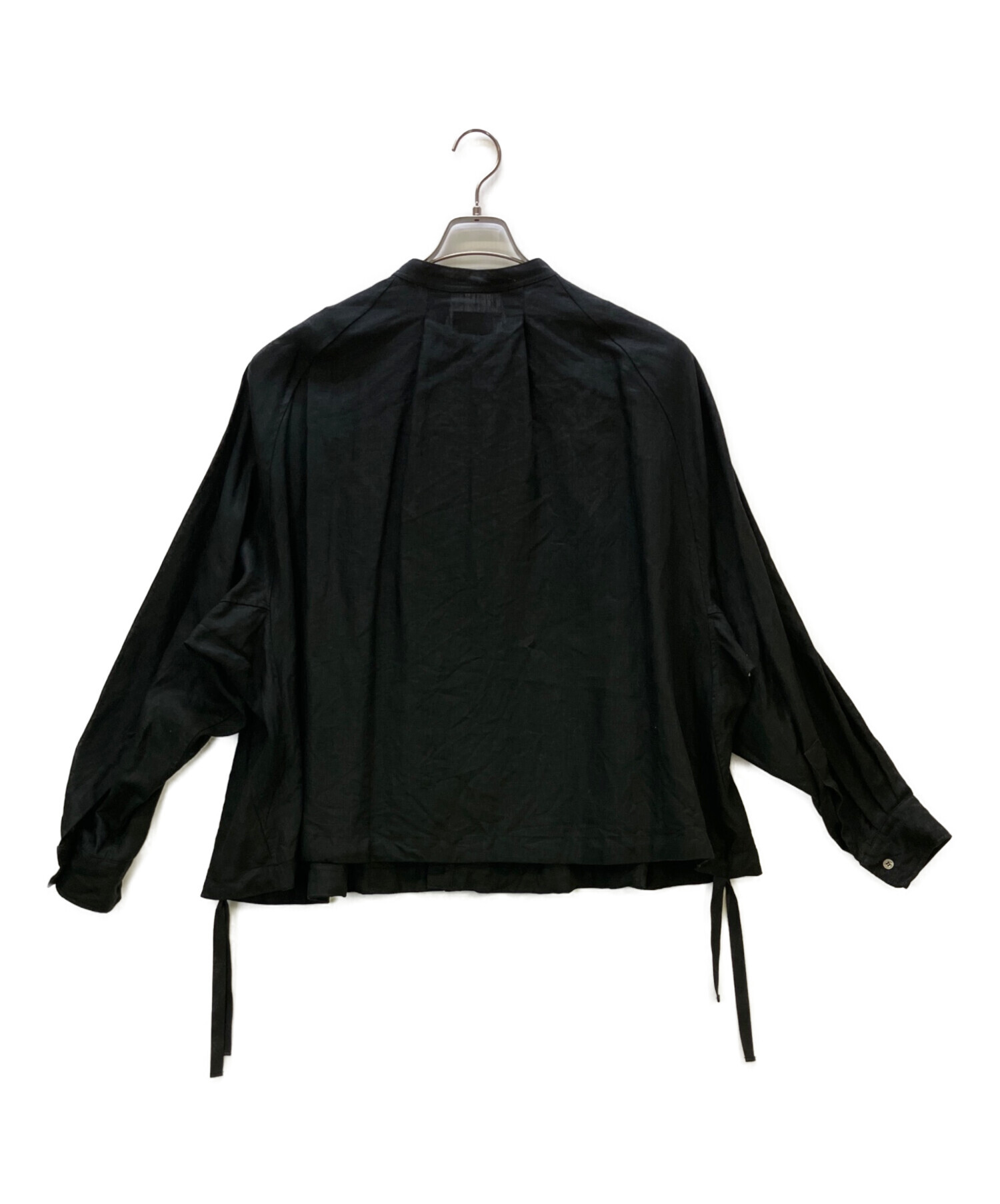 中古・古着通販】MAINU (マイヌ) エマージェンシーシャツ ブラック 