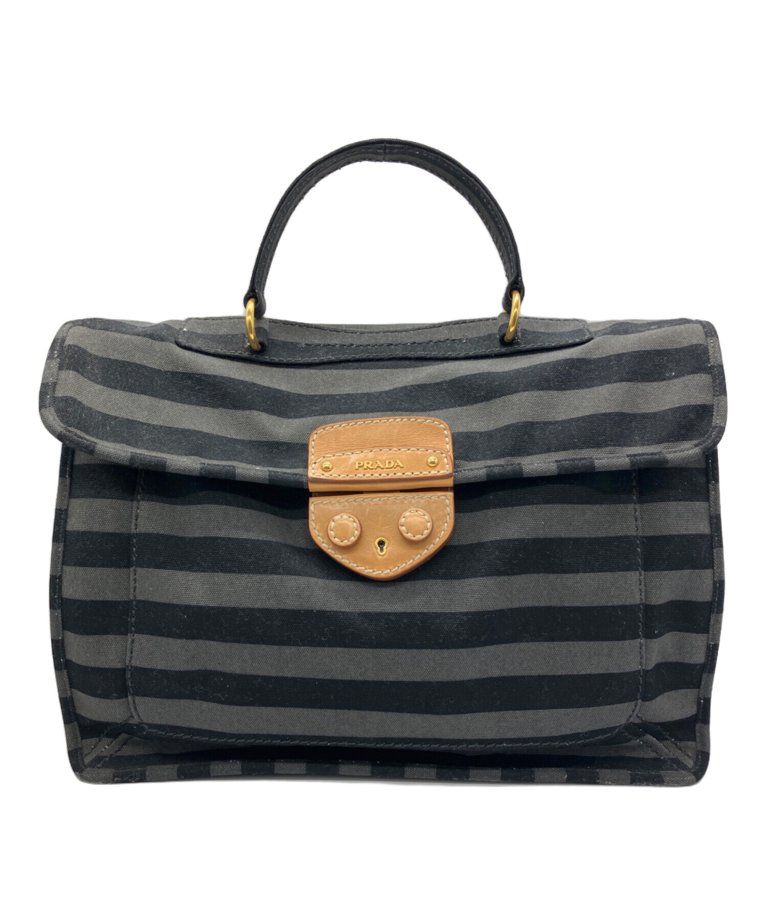 中古・古着通販】PRADA (プラダ) 2WAYキャンバスバッグ カナパ 
