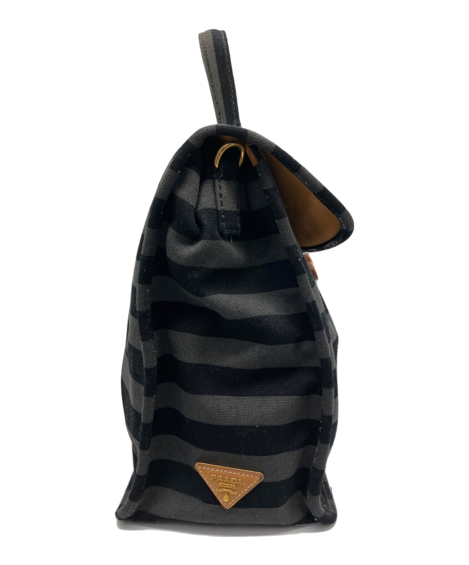 中古・古着通販】PRADA (プラダ) 2WAYキャンバスバッグ カナパ 
