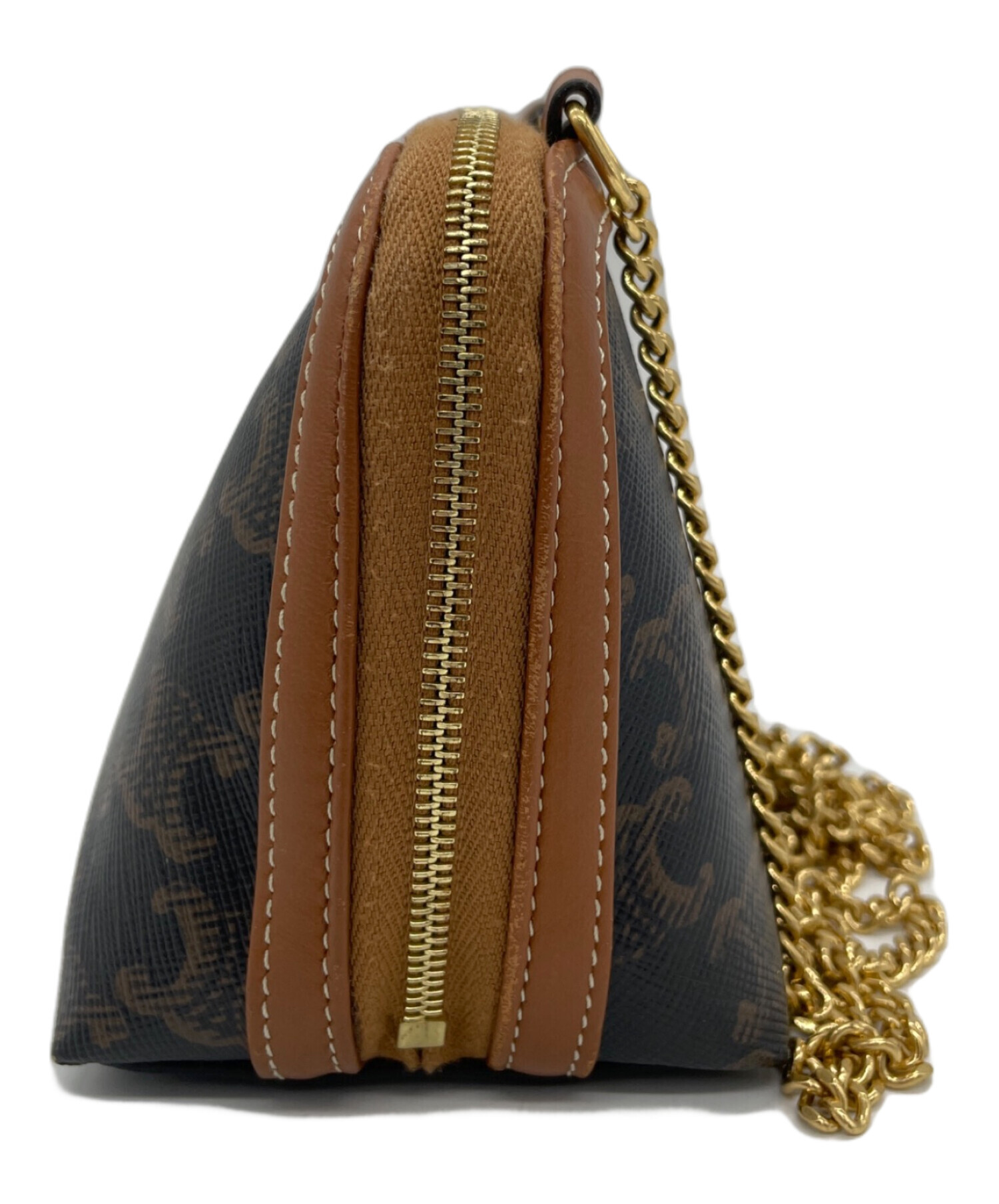 中古Celine CELINE セリーヌ ショルダーバッグ クラシックボックススモール カーフ