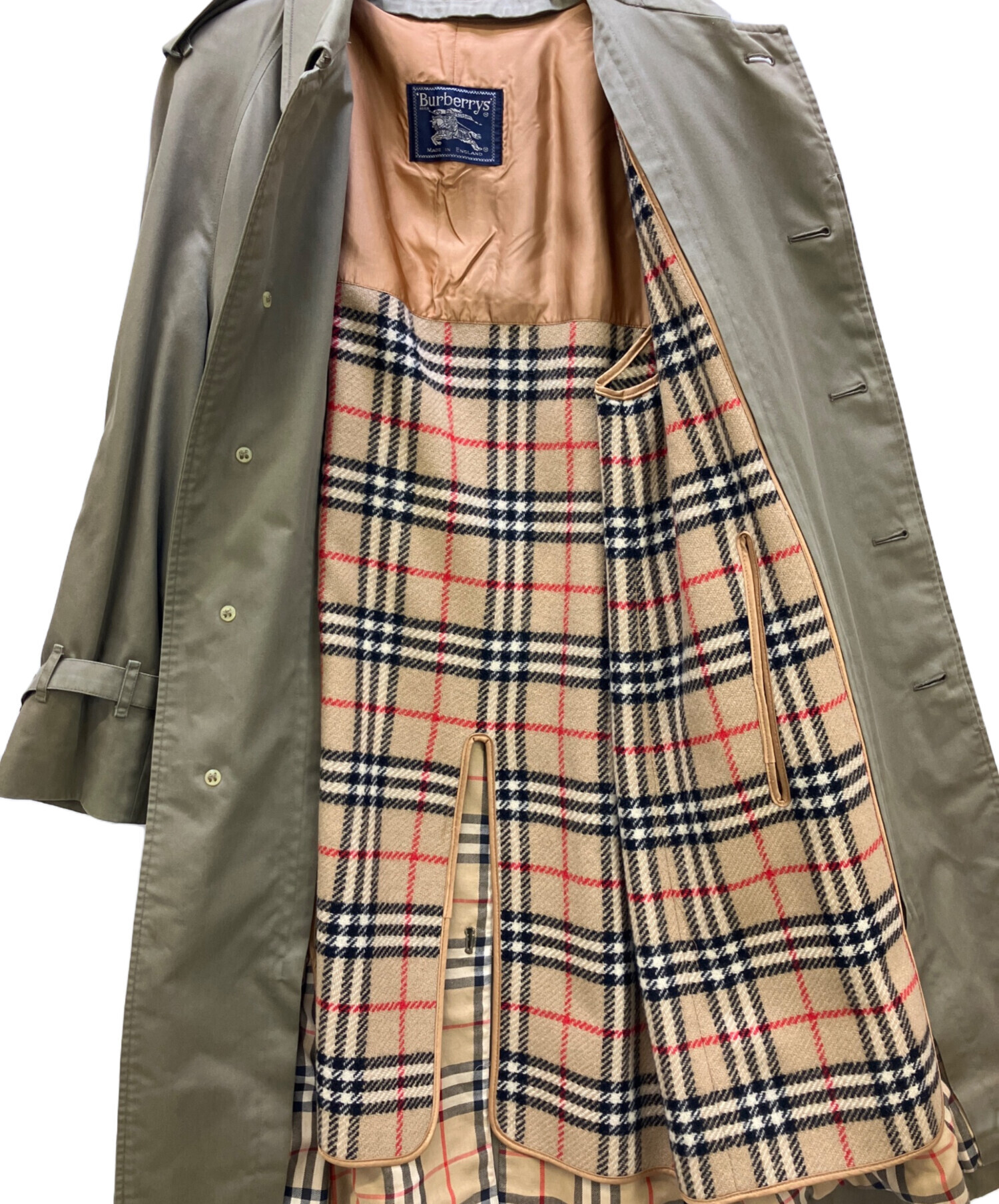 中古・古着通販】Burberry's (バーバリーズ) ライナー付ステンカラー
