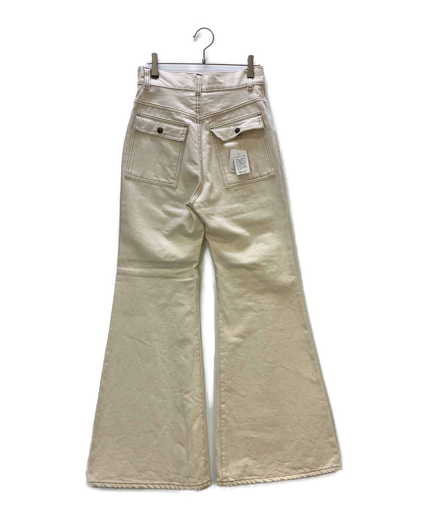 中古・古着通販】KAPITAL (キャピタル) フレアデニム 22SS 14oz White