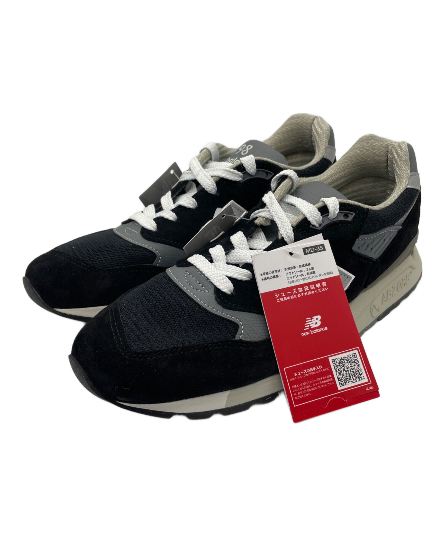 New Balance U998BL / size 28cm