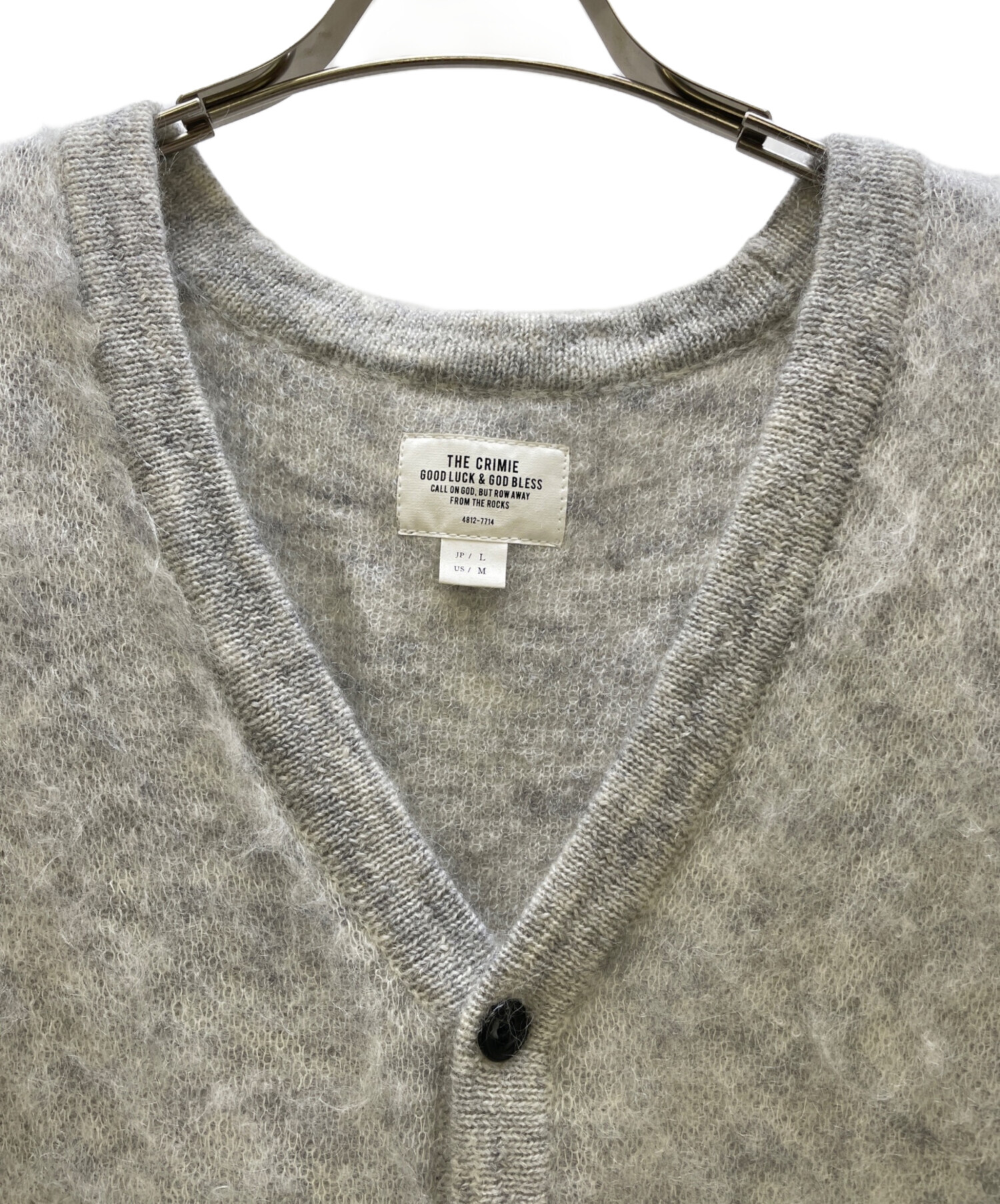 中古・古着通販】THE CRIMIE (ザ クライミー) モヘアカーディガン 