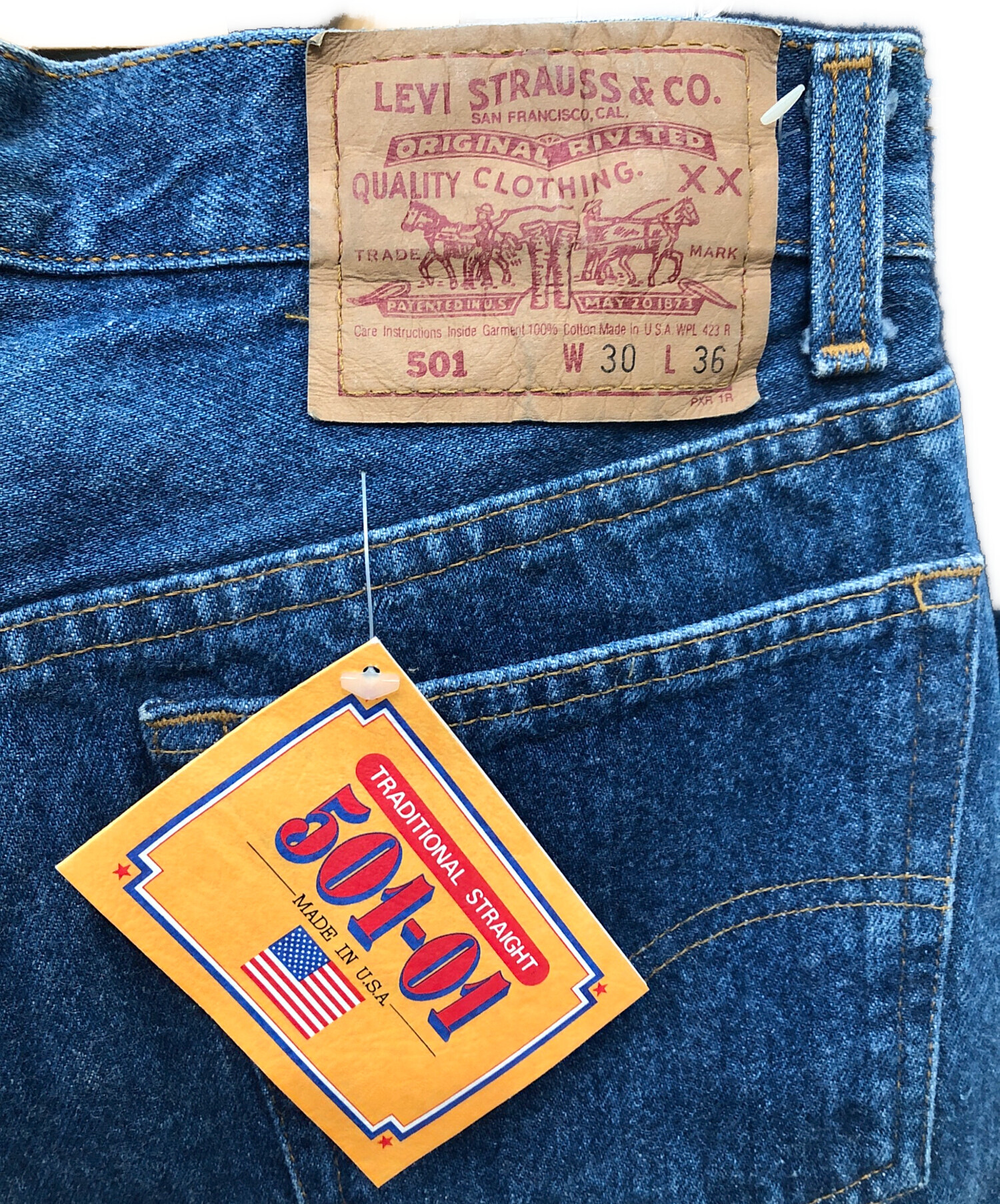 中古・古着通販】LEVI'S (リーバイス) 1992年製 501 デニムパンツ