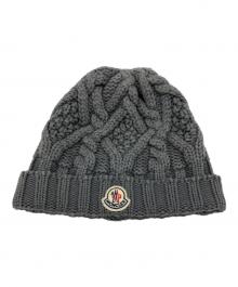 MONCLER(モンクレール)、帽子、ニットキャップ】ブランド・古着の