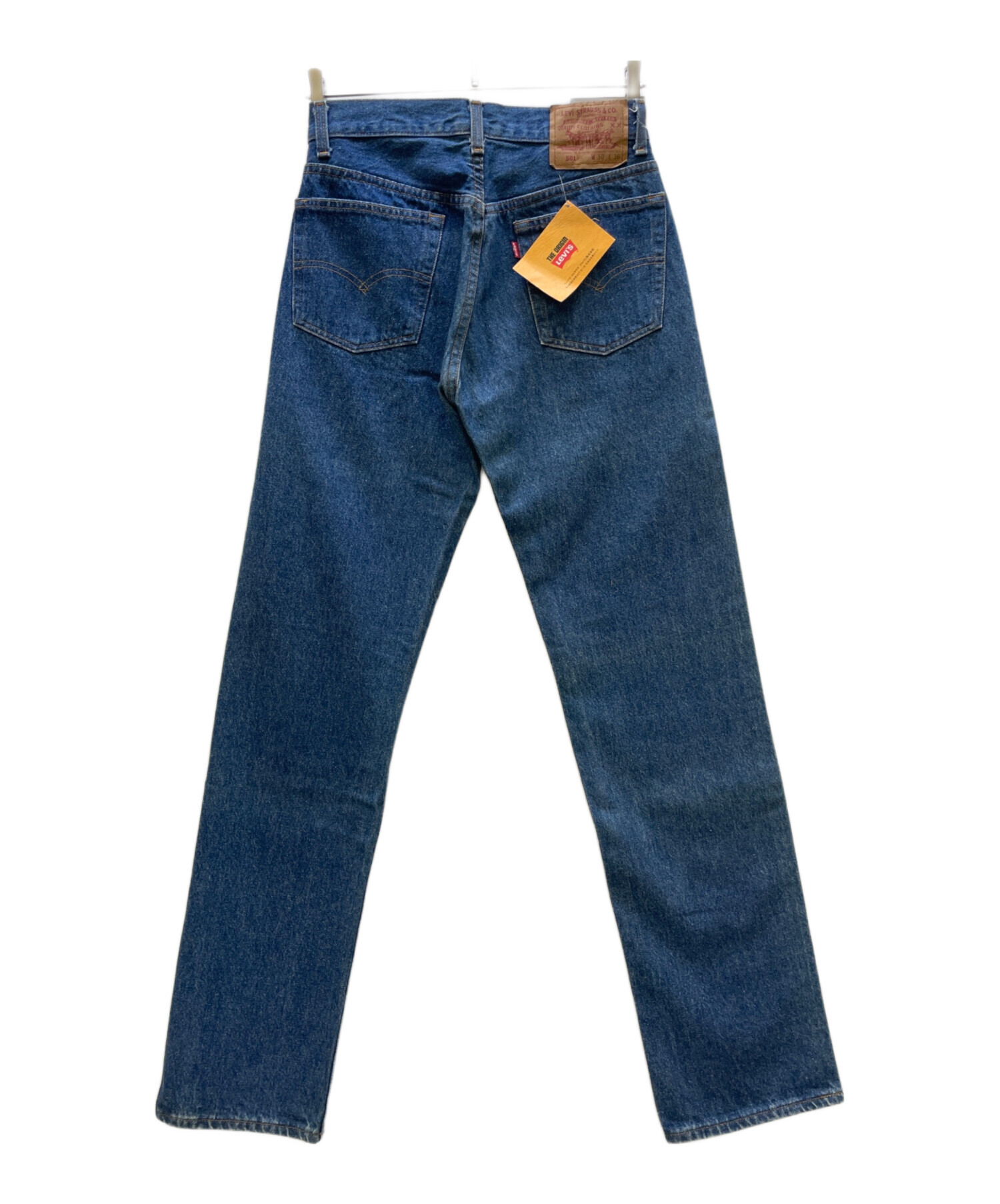 ビンテージデニム LEVI´S 501バレンシア110周年モデル92年製 90s Levi's 501 バレンシア製 W33 BIGE 110周年記念 - メルカリ