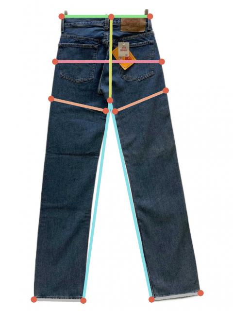 中古・古着通販】LEVI'S (リーバイス) 93年製 501デニムパンツ