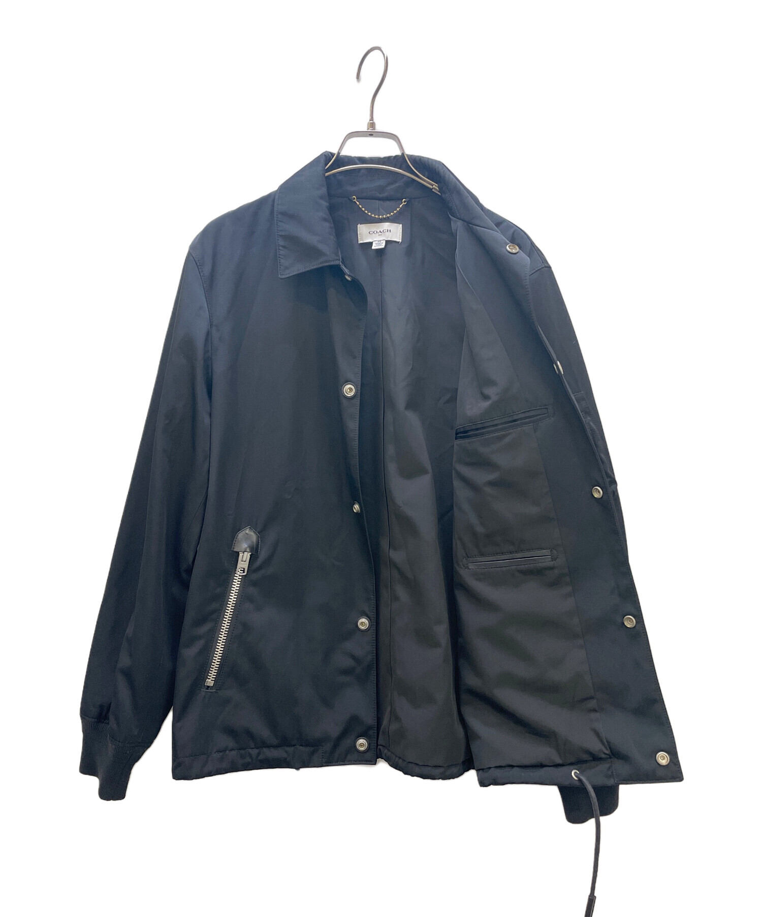 中古・古着通販】COACH (コーチ) ジャケット ブラック サイズ:46