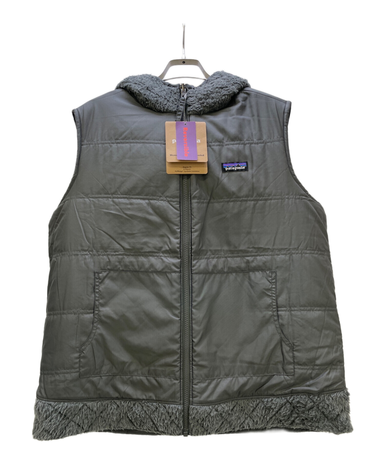 美品Patagonia ロス・ガトス・ベスト フリース グレー レディース M PATAGONIA (パタゴニア) W's Los Gatos Vest / ウィメンズ・ロス