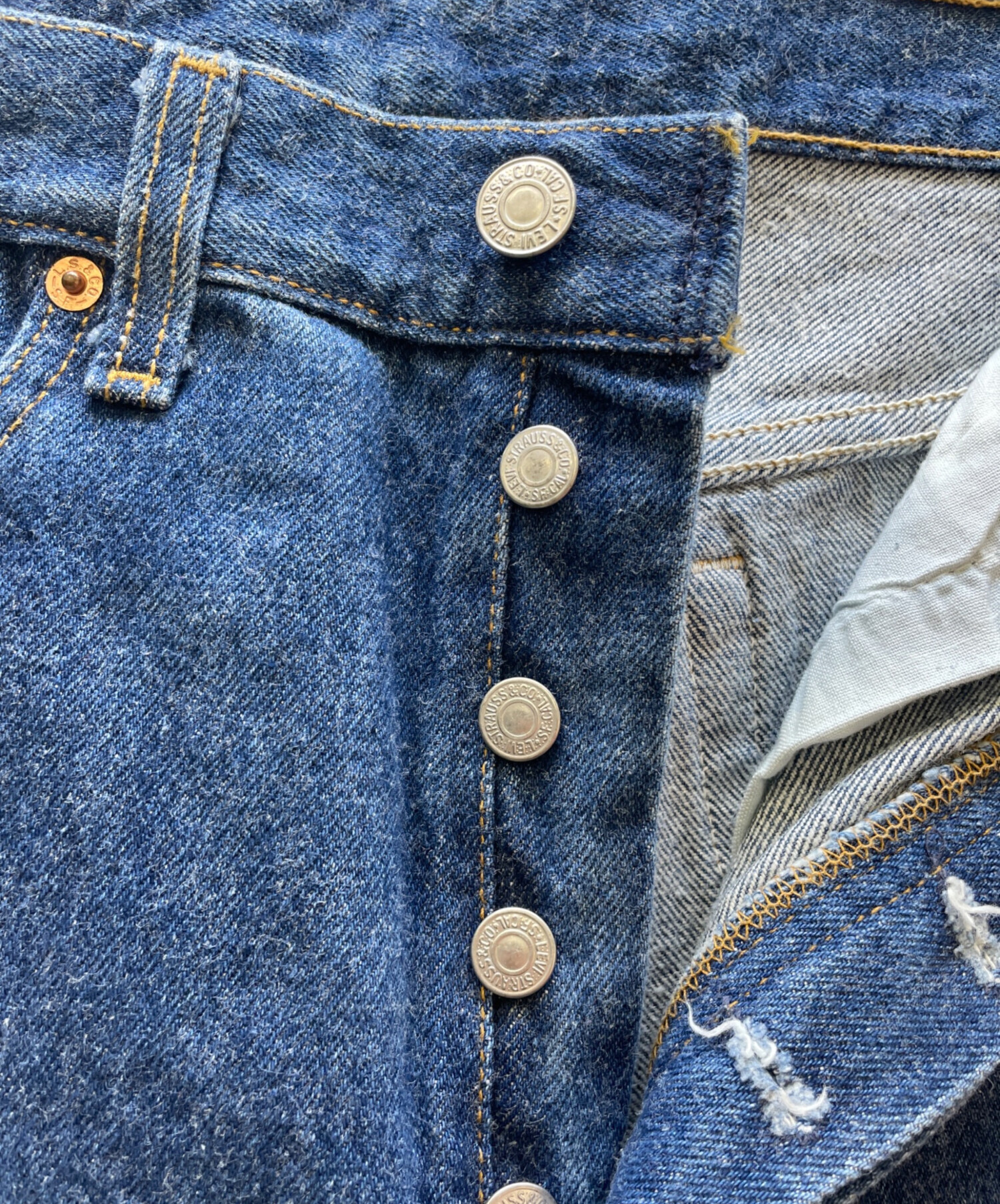 中古・古着通販】LEVI'S (リーバイス) 93年製 デットストック 501