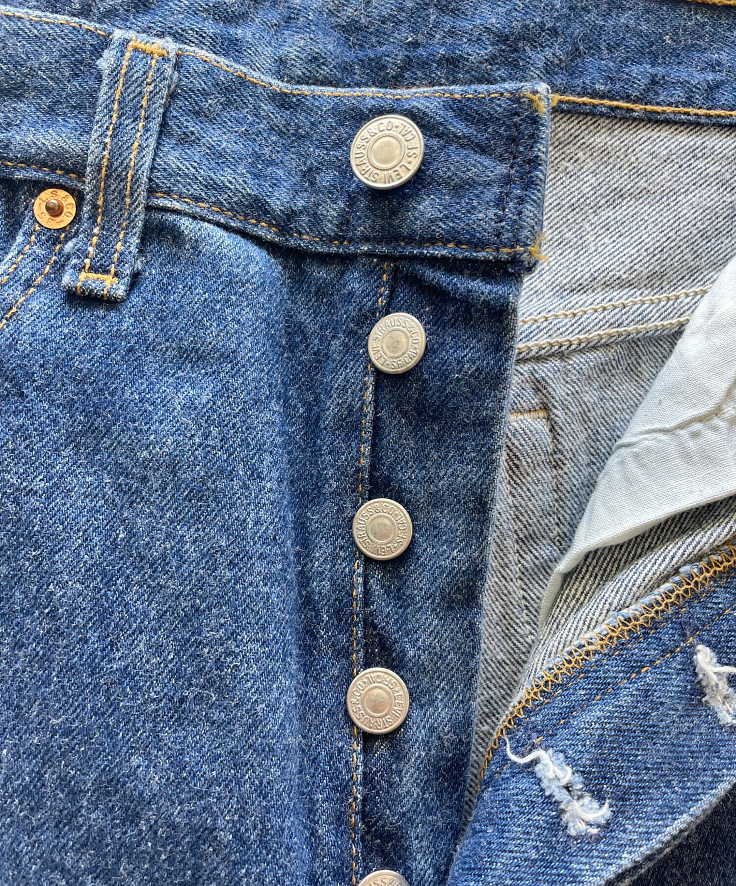 中古・古着通販】LEVI'S (リーバイス) 93年製 デットストック 501