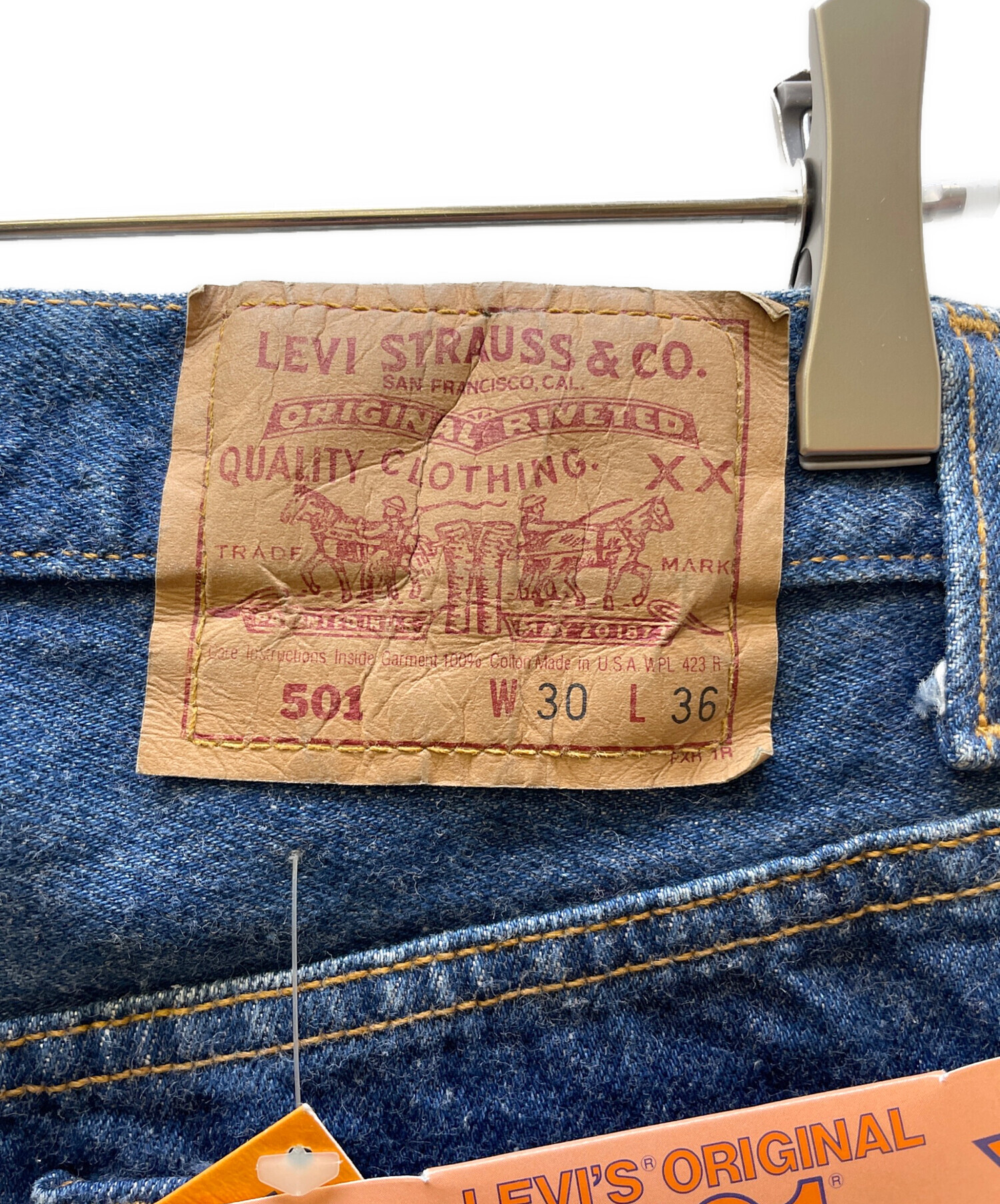 中古・古着通販】LEVI'S (リーバイス) 93年製 デットストック 501