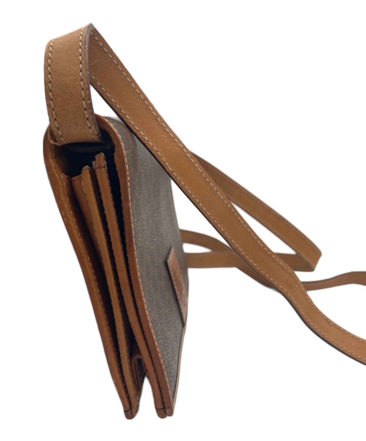 中古・古着通販】CELINE (セリーヌ) ショルダーバッグ ベージュ