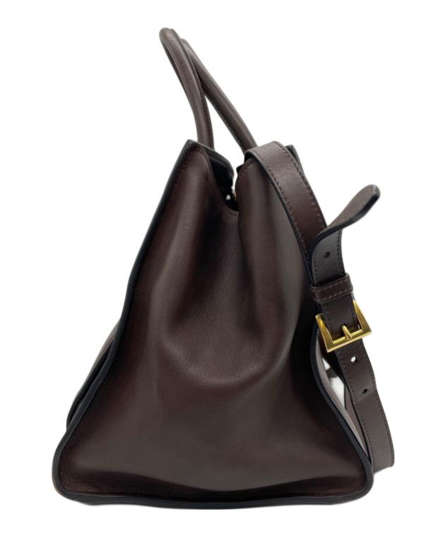 中古・古着通販】PRADA (プラダ) 2WAYバッグ ブラウン｜ブランド・古着