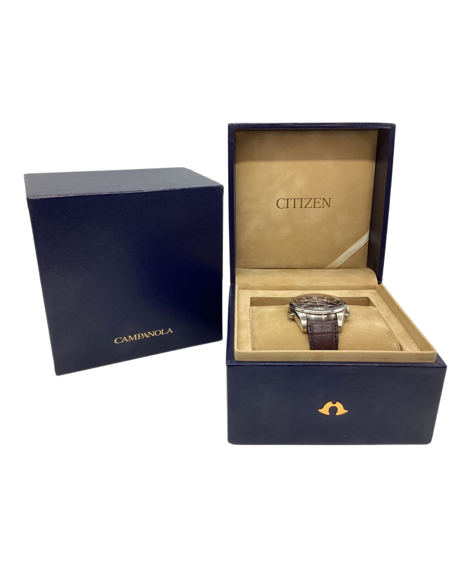 中古・古着通販】CITIZEN (シチズン) クォーツ 腕時計 カンパノラ 深緋