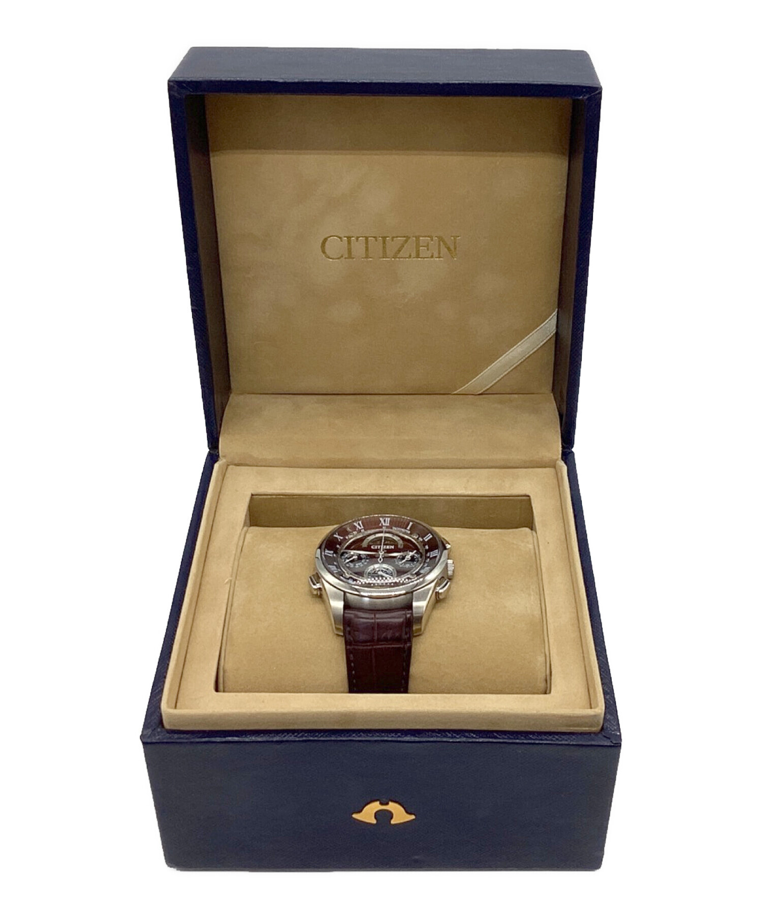 中古・古着通販】CITIZEN (シチズン) クォーツ 腕時計 カンパノラ 深緋