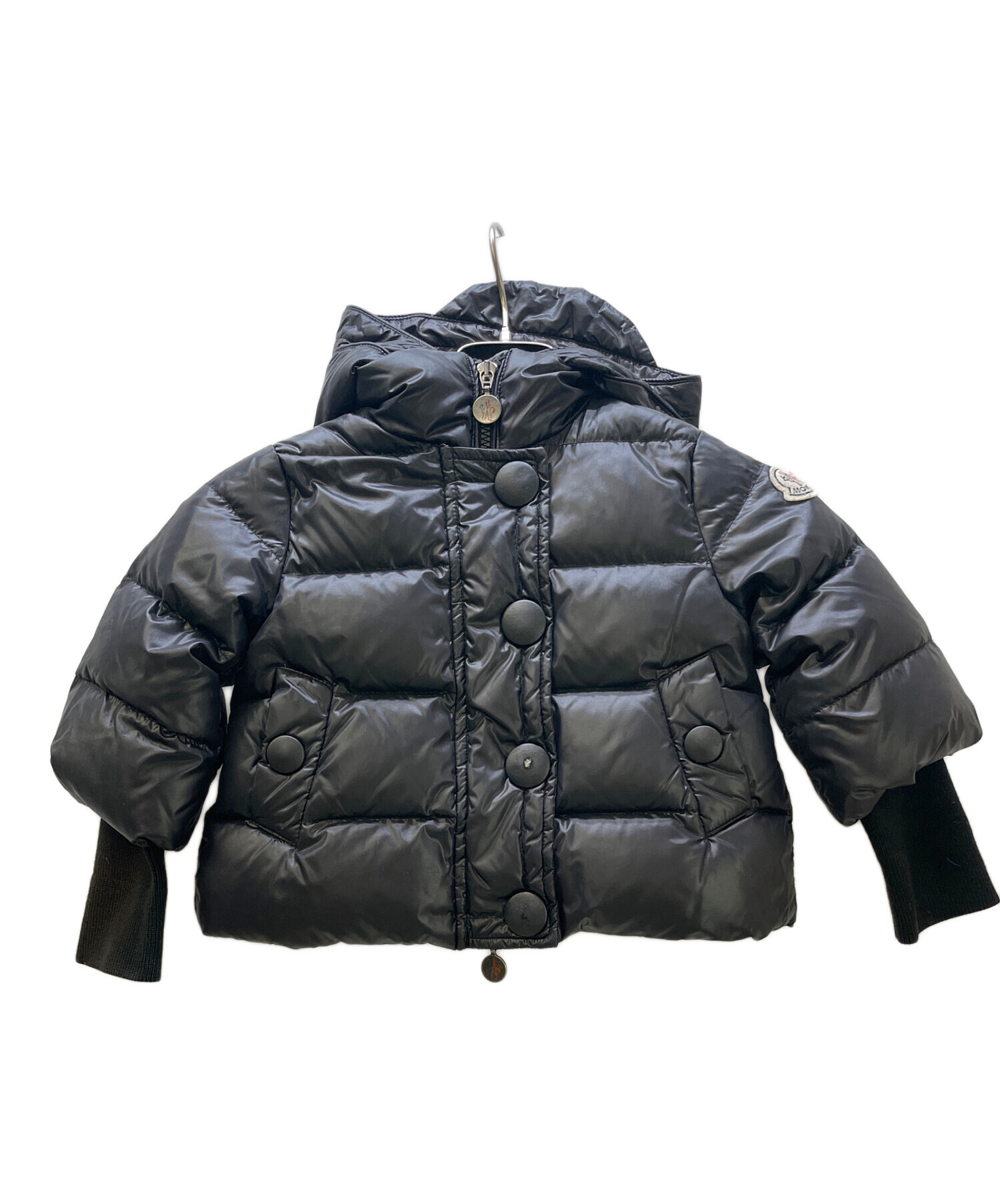 中古・古着通販】MONCLER (モンクレール) ダウンジャケット ブラック 