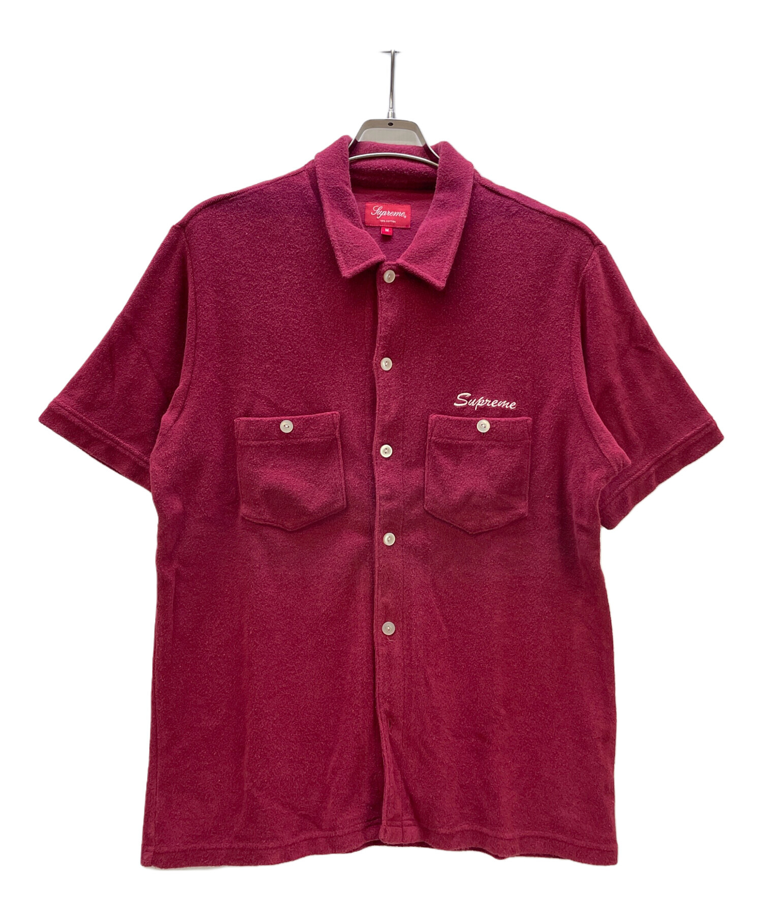 中古・古着通販】Supreme (シュプリーム) 半袖シャツ レッド サイズ:M