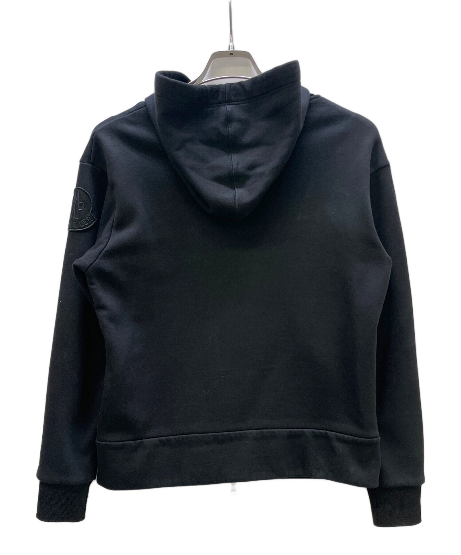 中古・古着通販】MONCLER (モンクレール) ジップパーカー ブラック 