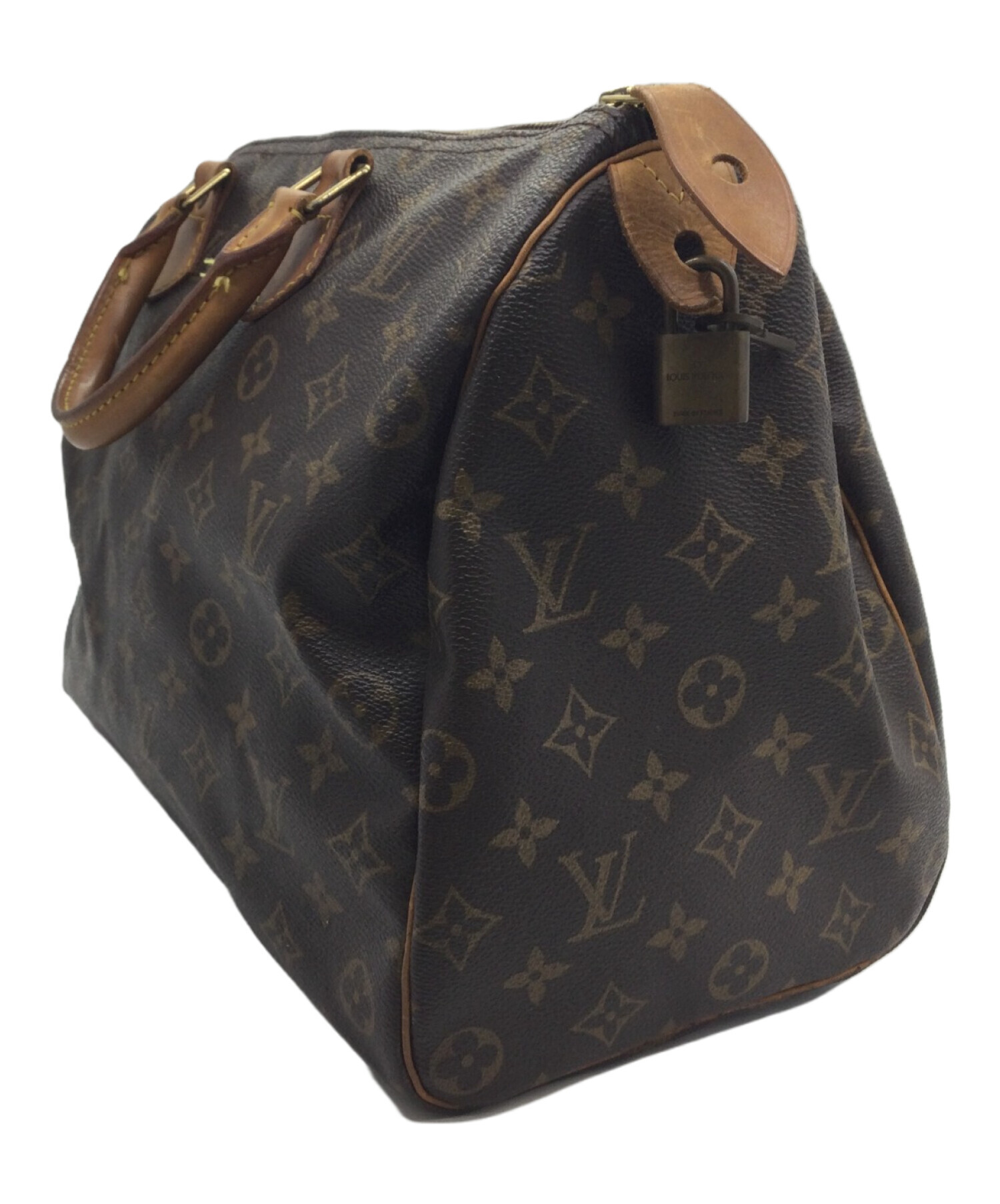 Louis Vuitton ハンドバッグ ブラウン 中古・古着通販】LOUIS VUITTON (ルイ ヴィトン) ハンドバッグ