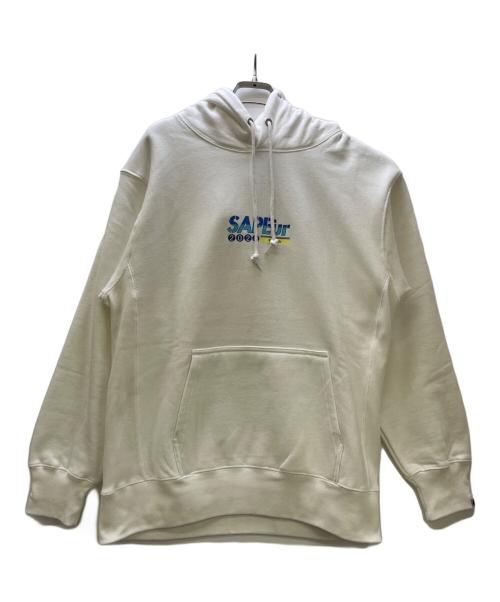 中古・古着通販】SAPEur (サプール) プルオーバーパーカー ホワイト