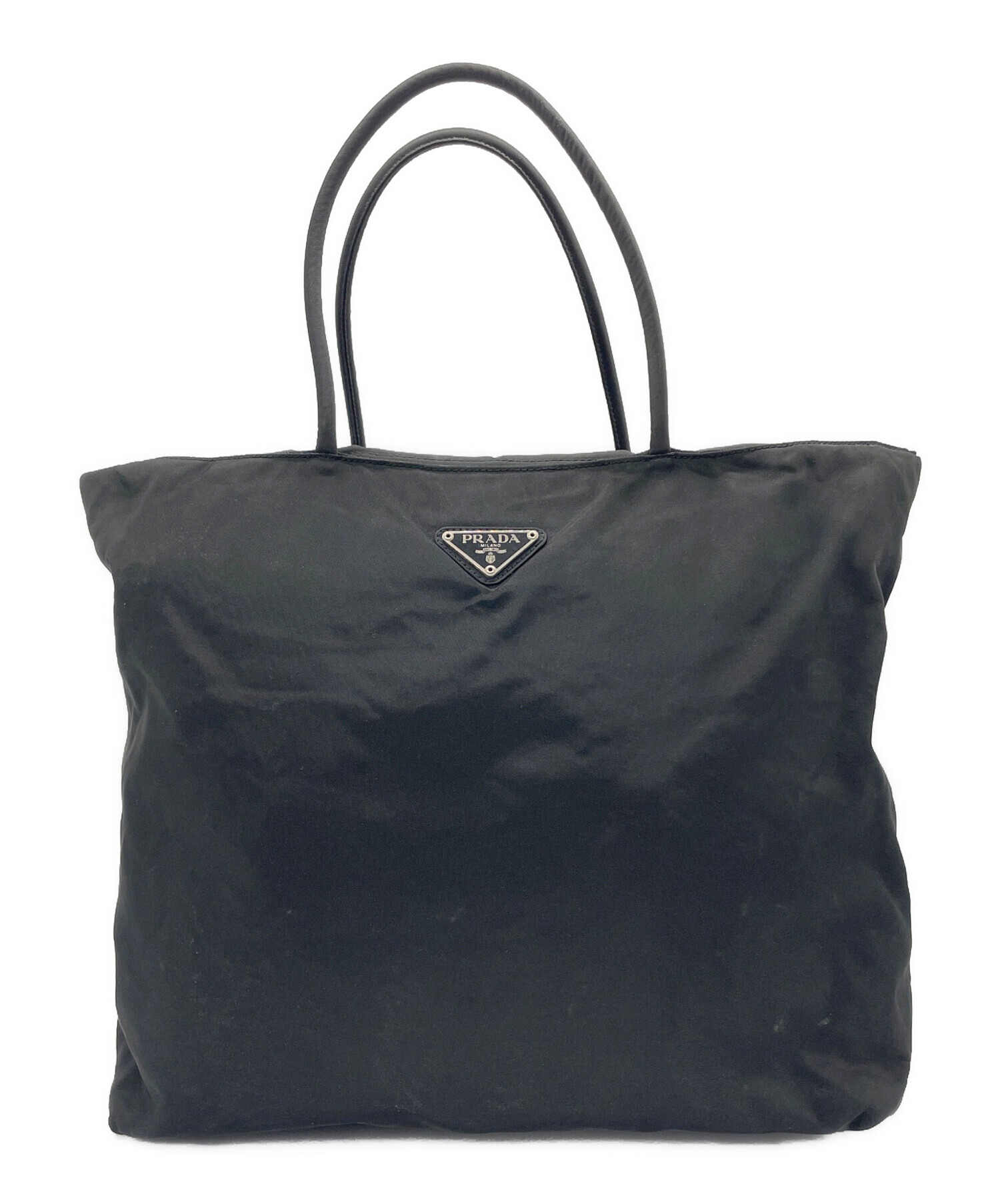 中古・古着通販】PRADA (プラダ) ナイロントートバッグ ブラック