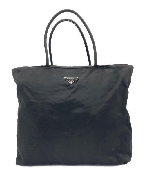 中古・古着通販】PRADA (プラダ) ナイロントートバッグ ブラック