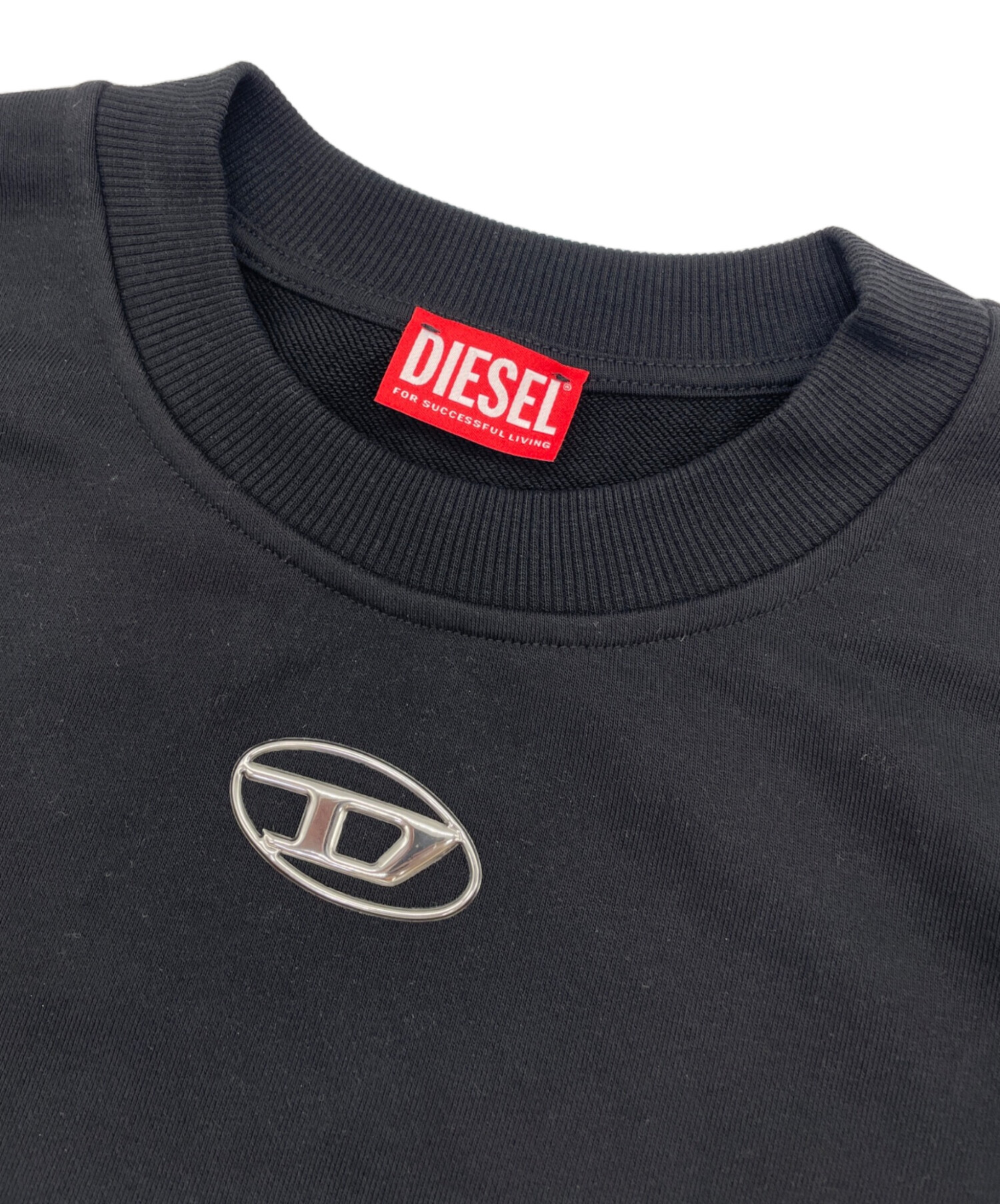 中古・古着通販】DIESEL (ディーゼル) メタルロゴ半袖スウェット