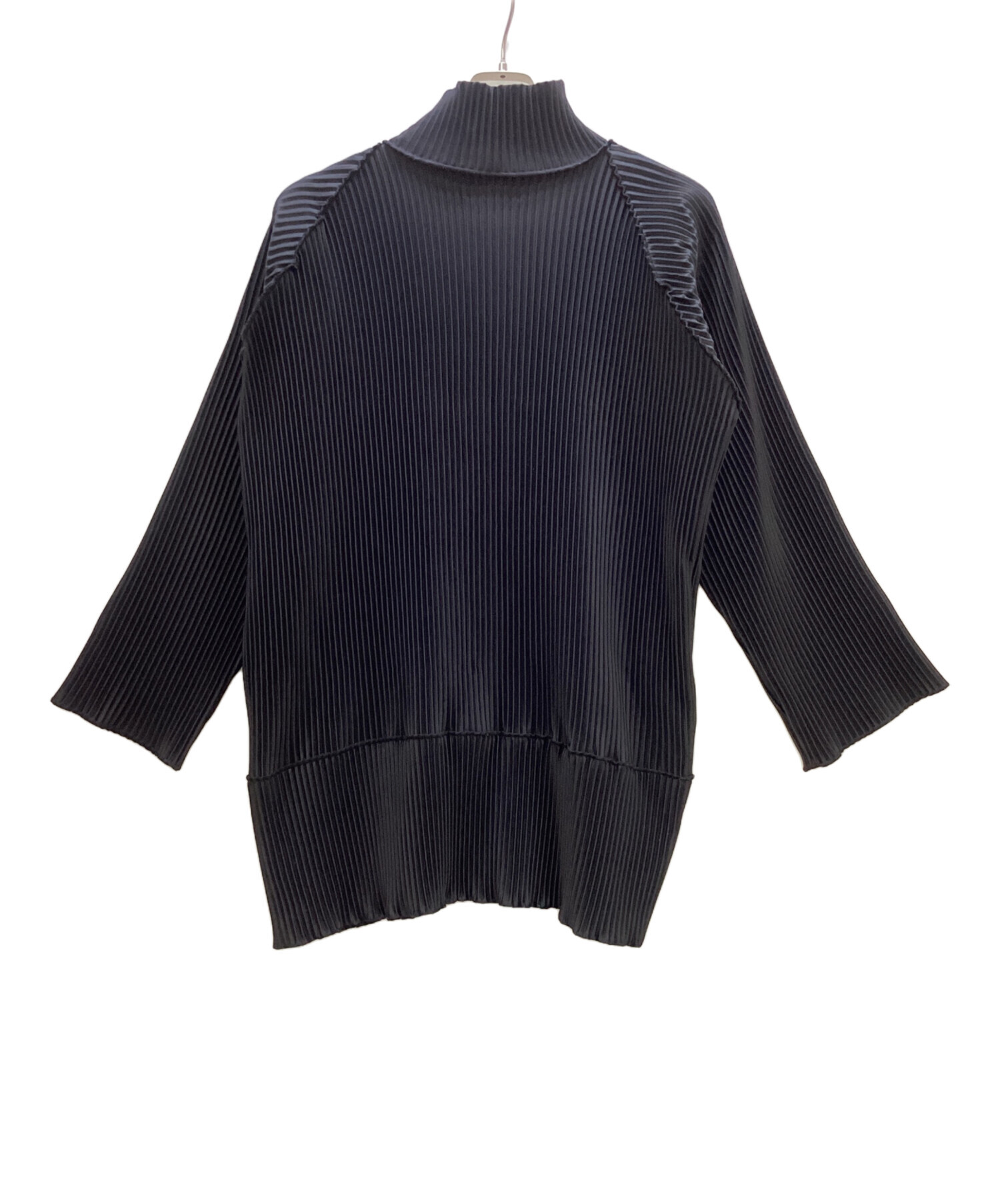 kotohayokozawa コトハヨコザワ プリーツコート　ブラック 中古・古着通販】kotohayokozawa (コトハヨコザワ) プリーツジップ