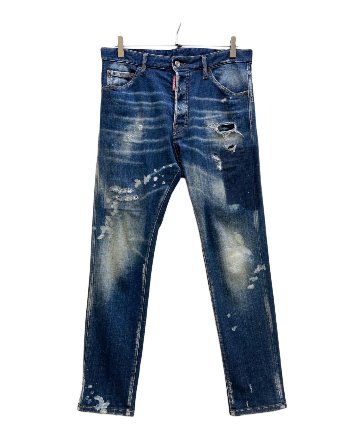 中古【DSQUARED2 ディースクエアードデニム】 中古・古着通販】DSQUARED2 (ディースクエアード) デニムパンツ RELAX