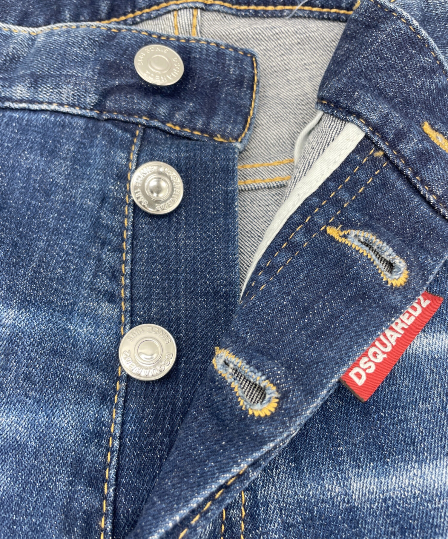 中古・古着通販】DSQUARED2 (ディースクエアード) デニムパンツ RELAX