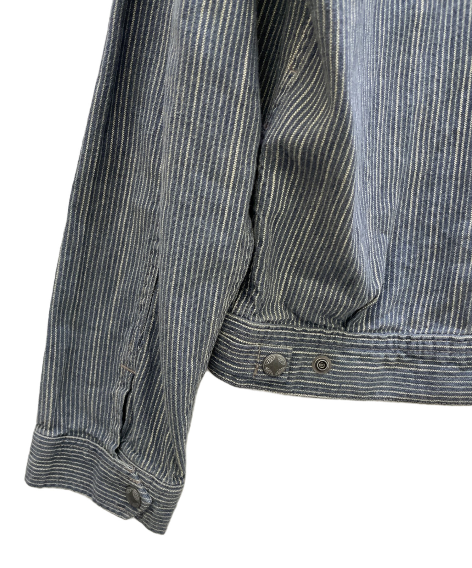 中古・古着通販】RRL (ダブルアールエル) ストライプド コットン 中古・古着通販】RRL (ダブルアールエル) ストライプド コットン