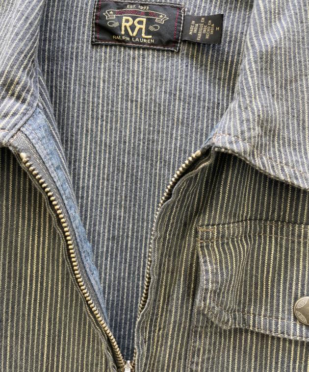 中古・古着通販】RRL (ダブルアールエル) ストライプド コットンリネン