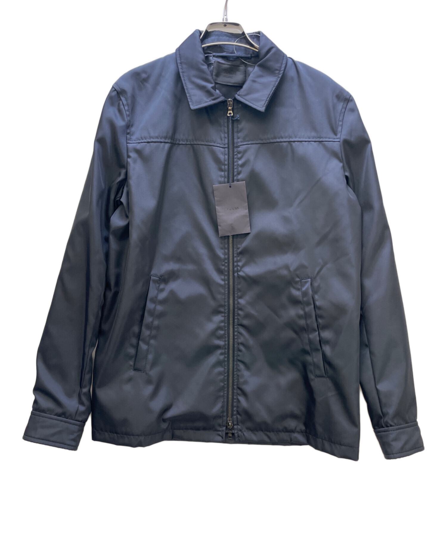 中古・古着通販】PRADA (プラダ) ナイロンジャケット ブラック サイズ