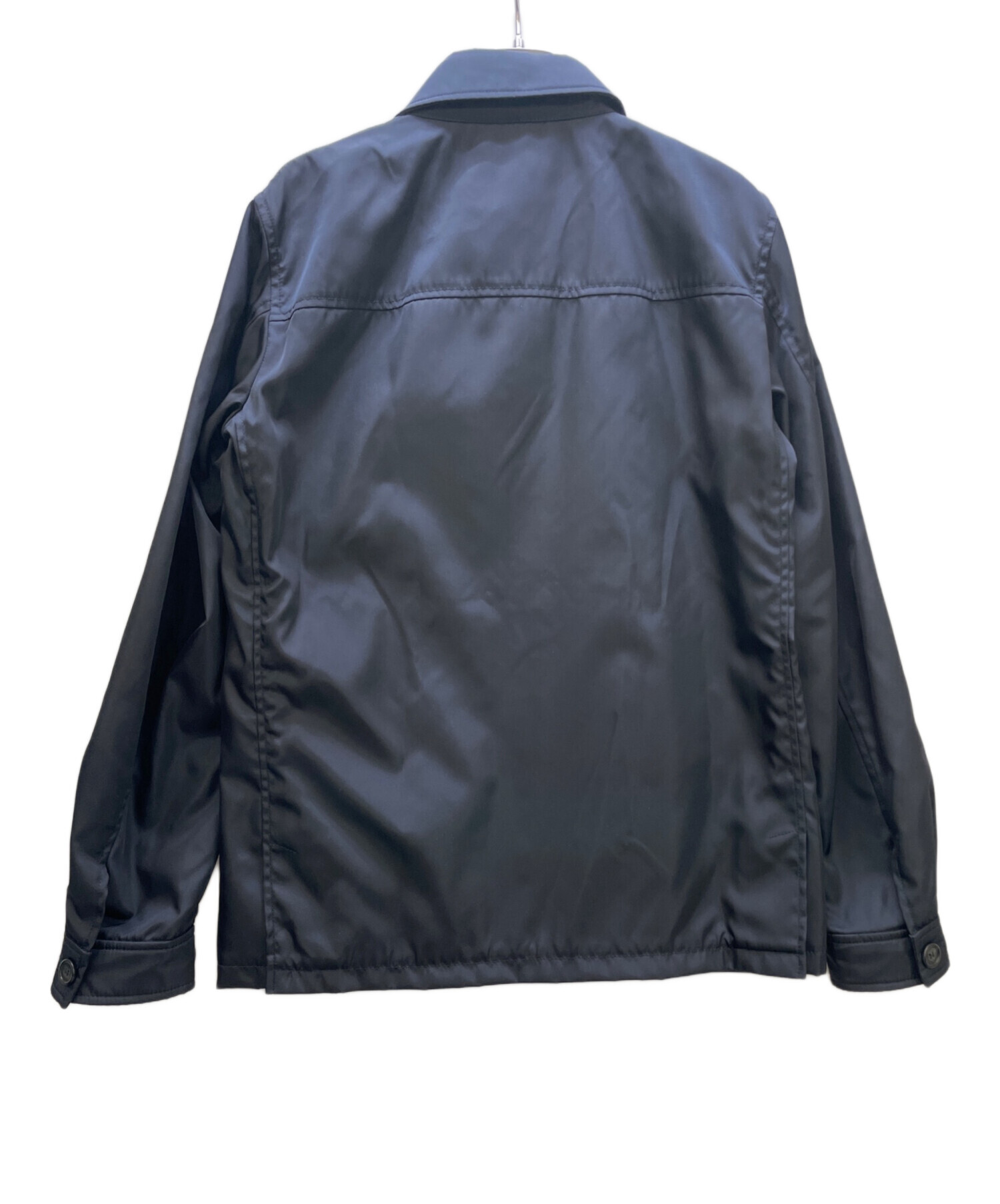 中古・古着通販】PRADA (プラダ) ナイロンジャケット ブラック サイズ