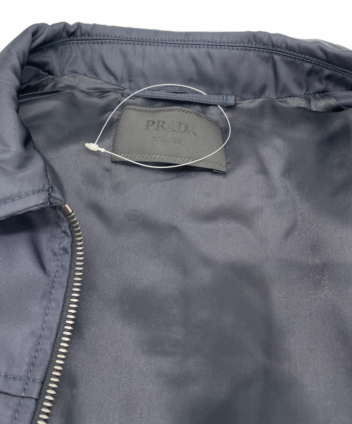 中古・古着通販】PRADA (プラダ) ナイロンジャケット ブラック サイズ