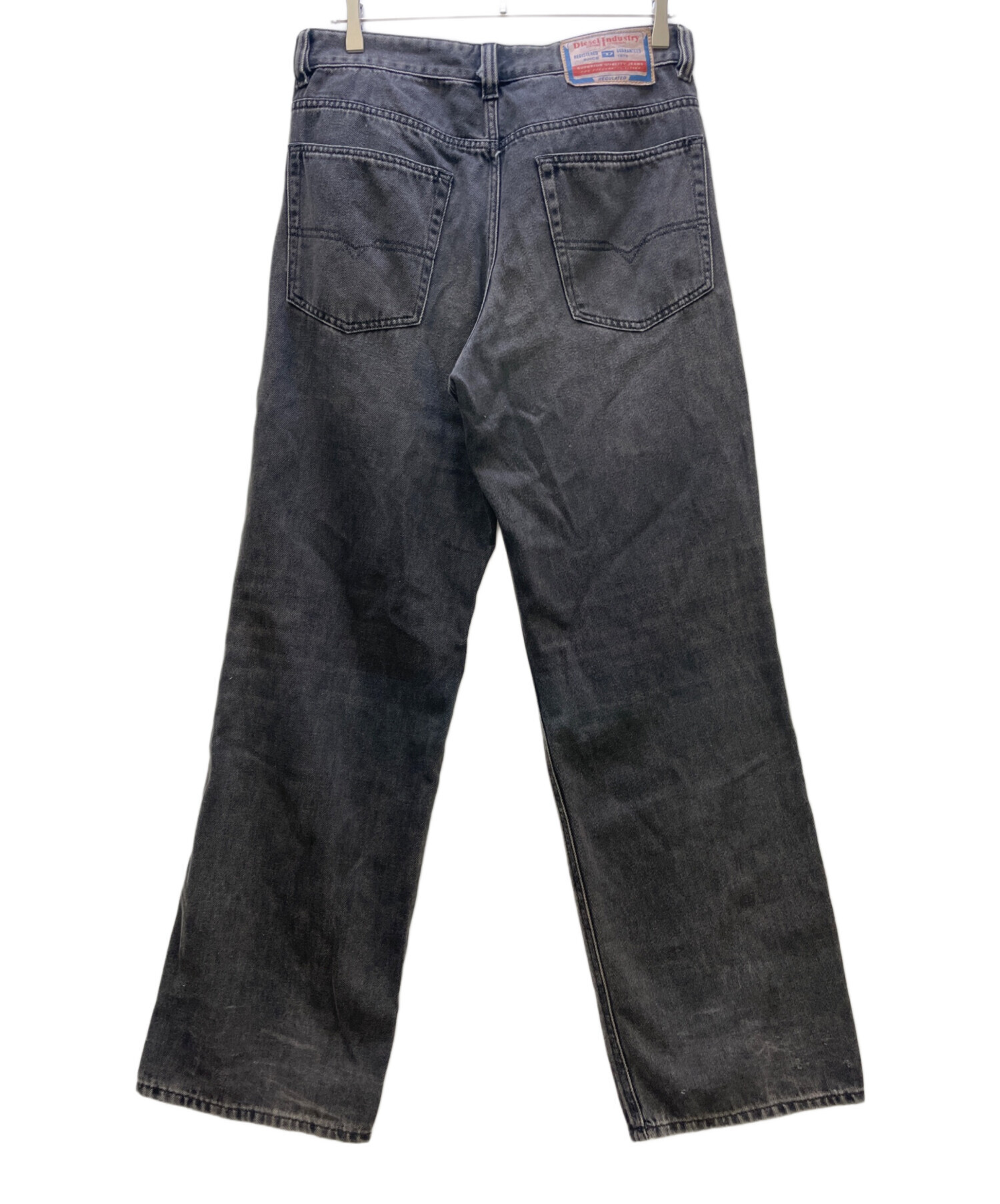 中古・古着通販】DIESEL (ディーゼル) デニムパンツ ブラック サイズ