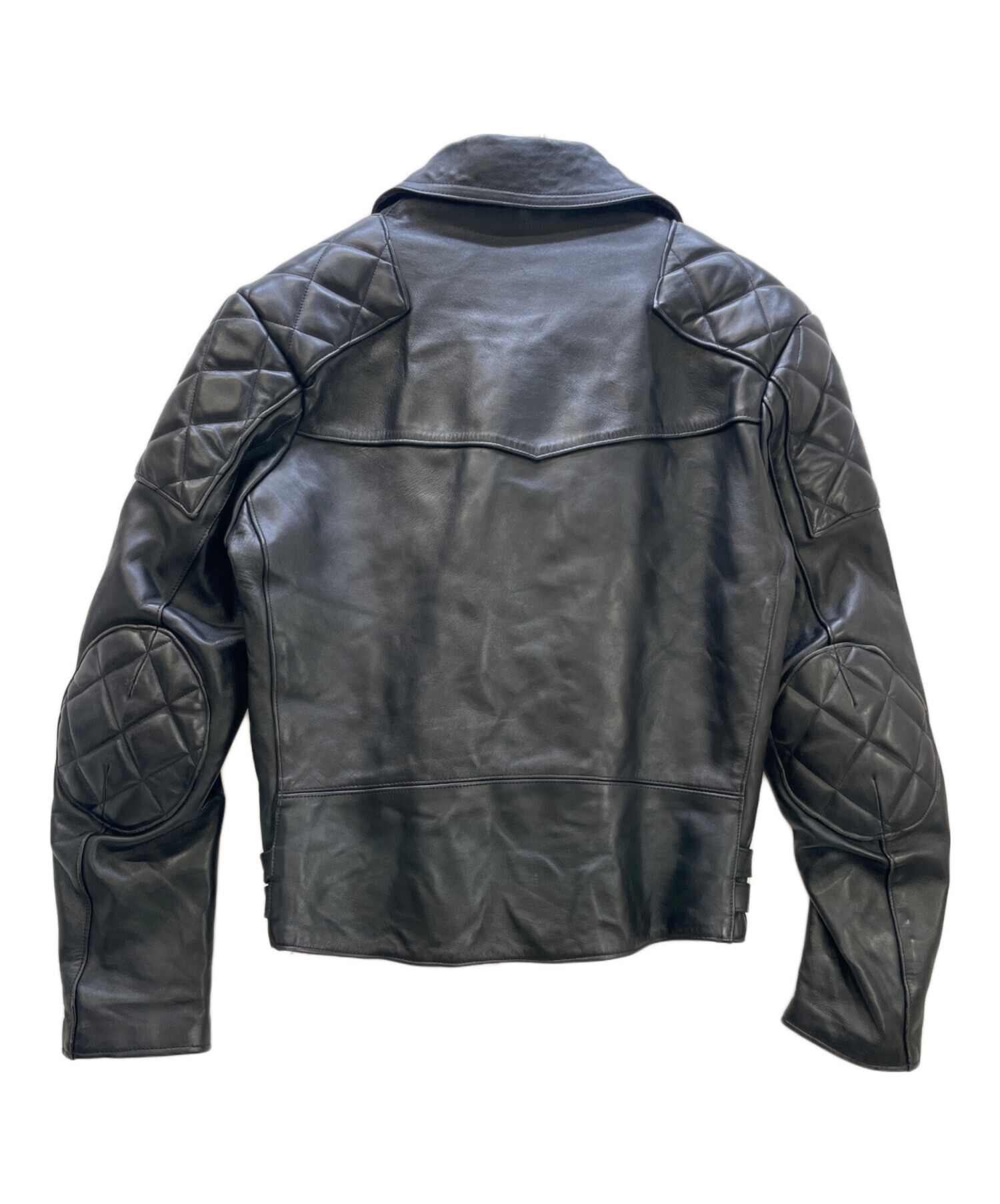 中古・古着通販】666 (666) ライダースジャケット ブラック