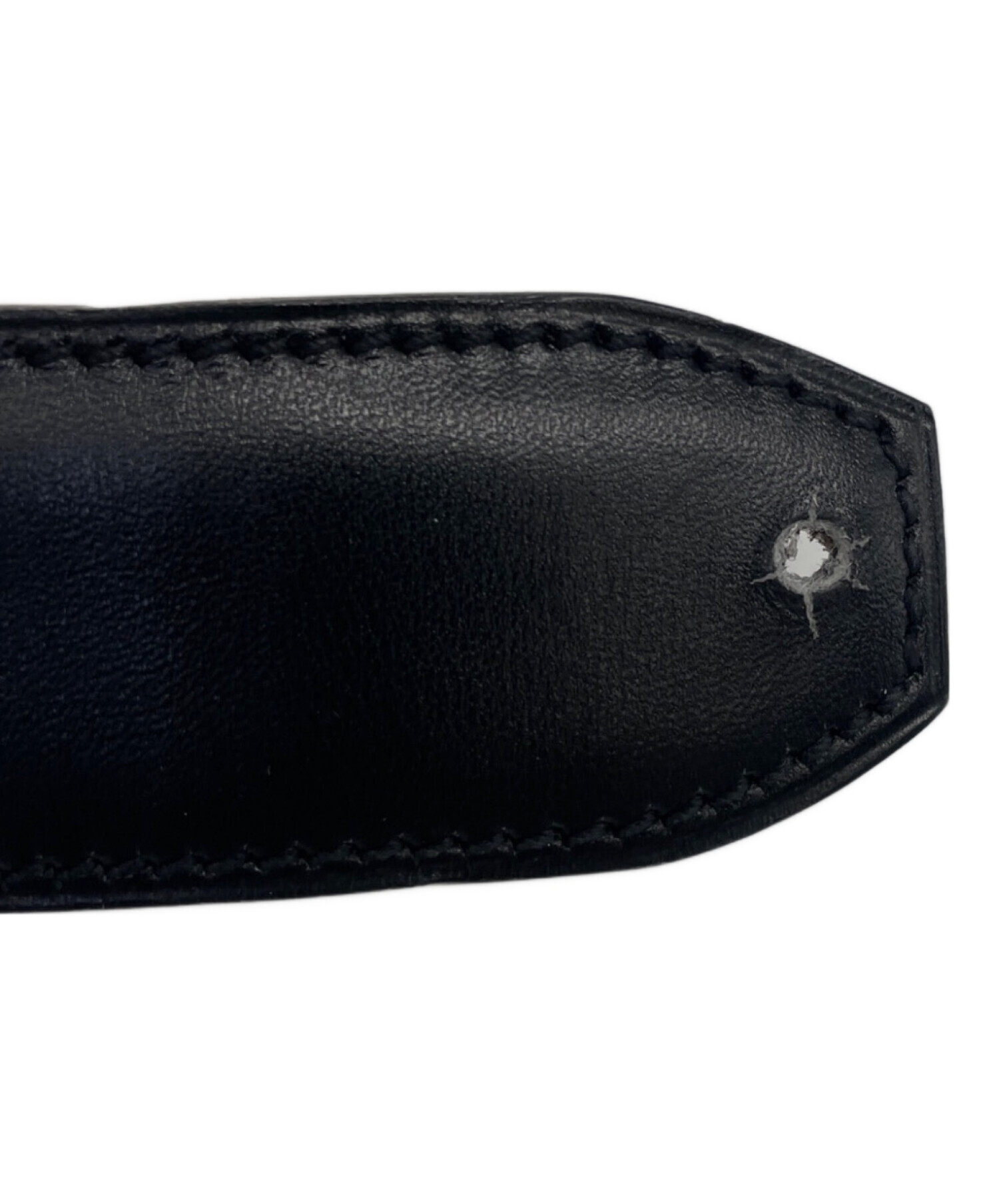 中古・古着通販】HERMES (エルメス) リバーシブルベルト ブラック