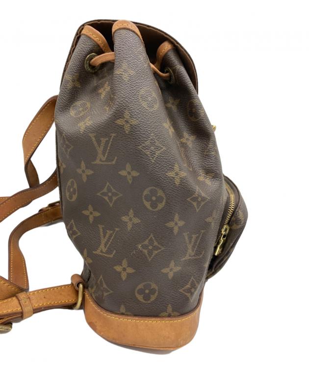 ルイヴィトン　モンスリＭＭ 中古・古着通販】LOUIS VUITTON (ルイ ヴィトン) リュック モノグラム
