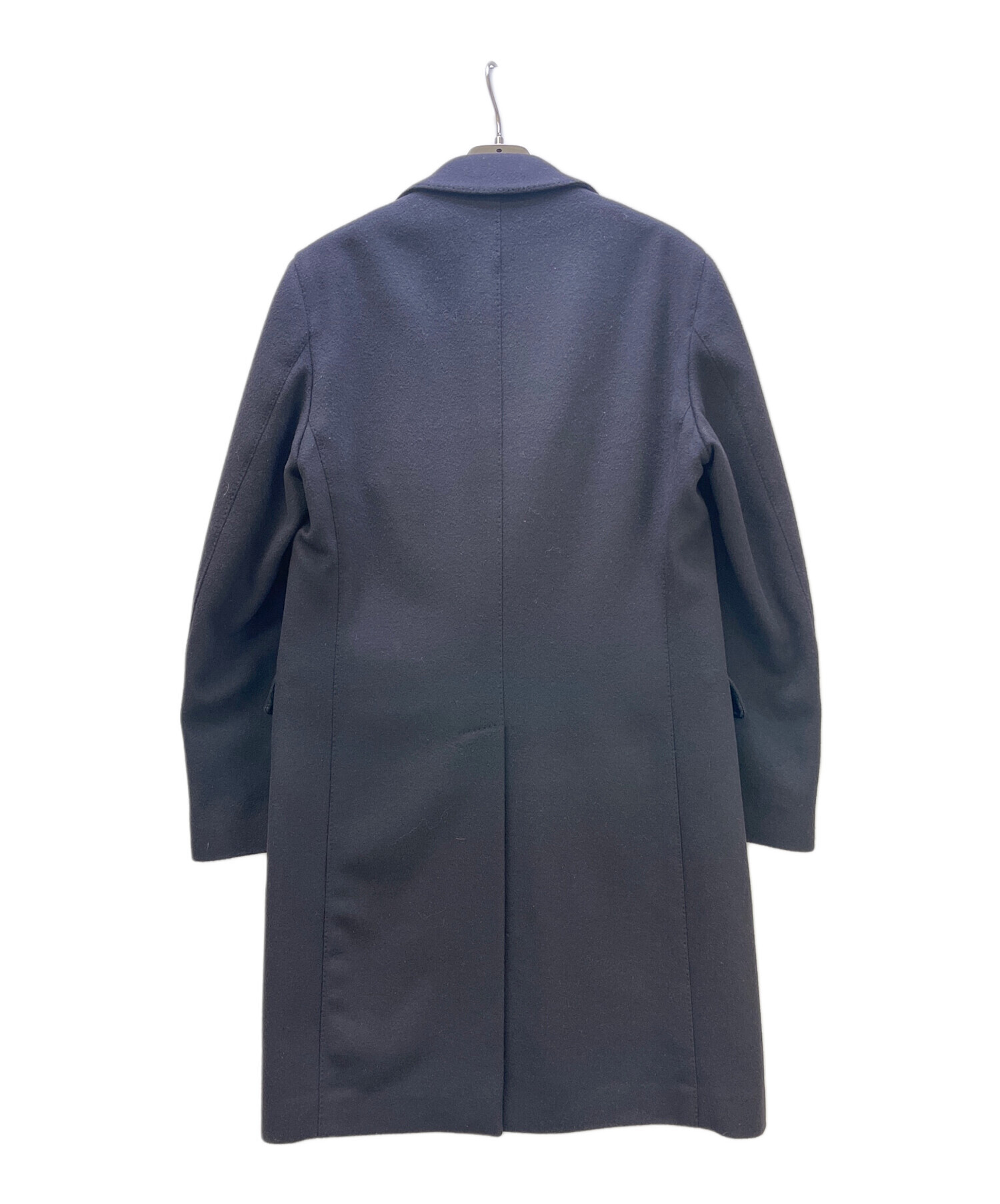 中古・古着通販】LARDINI (ラルディーニ) チェスターコート ブラック